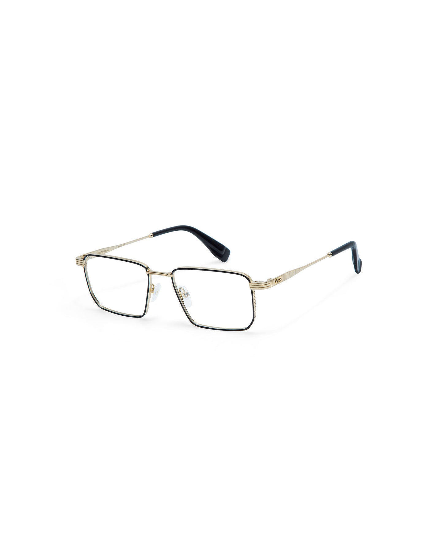 TURING: Cuadrada Metal Doré optical glasses by GIGI STUDIOS 624