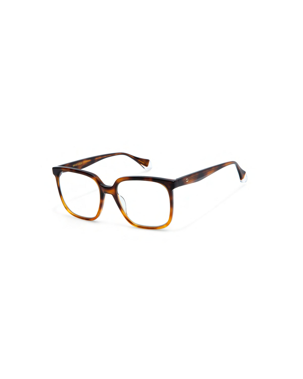 BIANCA: Cuadrada Acetato Havana optical glasses by GIGI STUDIOS 654