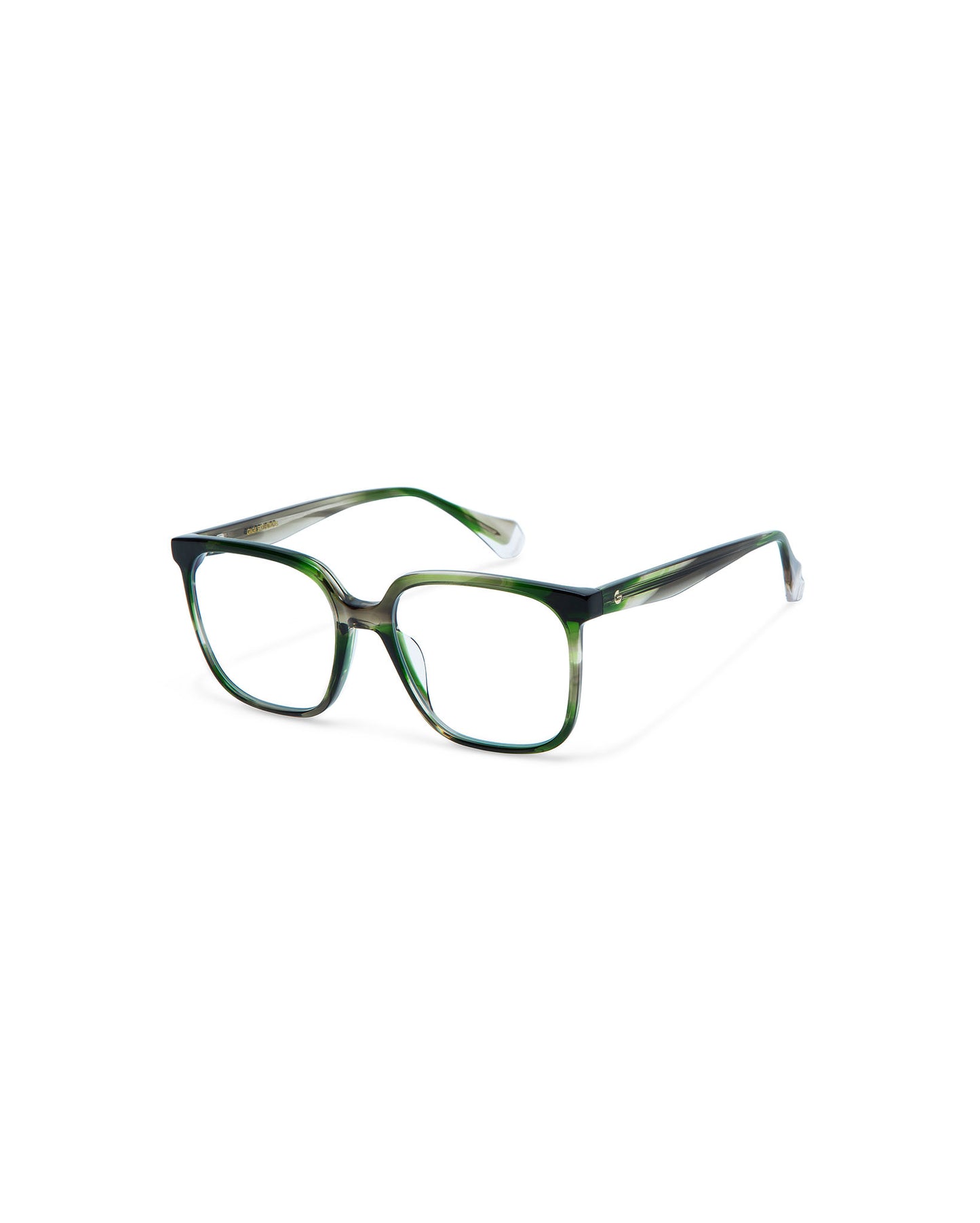 BIANCA: Cuadrada Acetato Verde optical glasses by GIGI STUDIOS 658