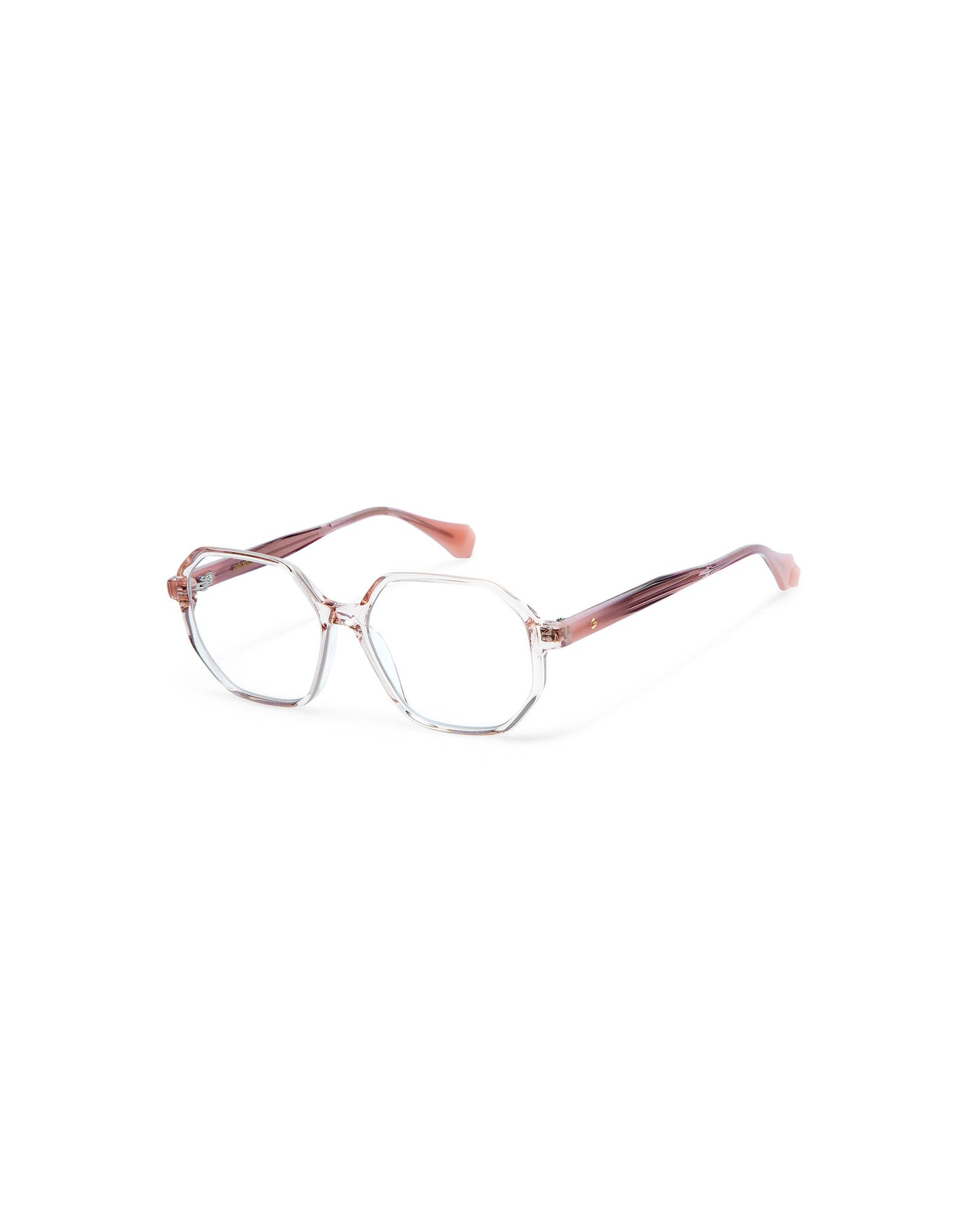 VIOLA: Geométricas Acetato Rosa optical glasses by GIGI STUDIOS 665