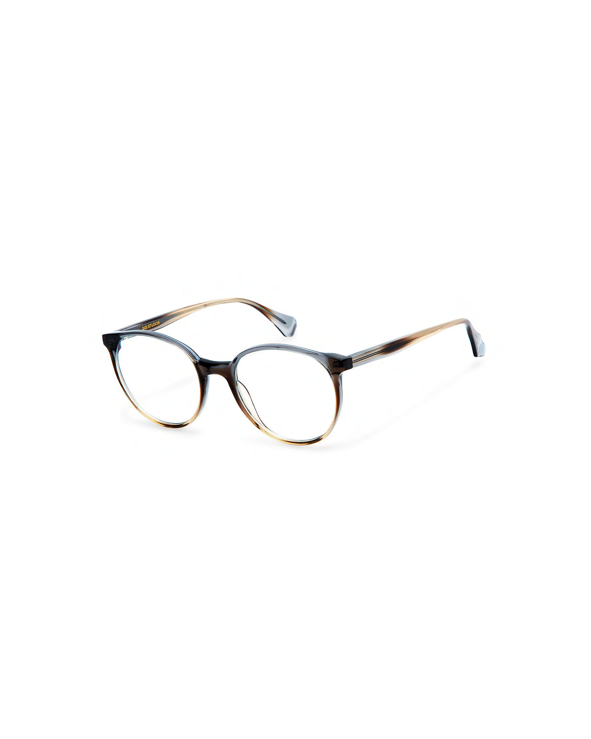 ISOTTA: Redondas Acetato Azul optical glasses by GIGI STUDIOS 673