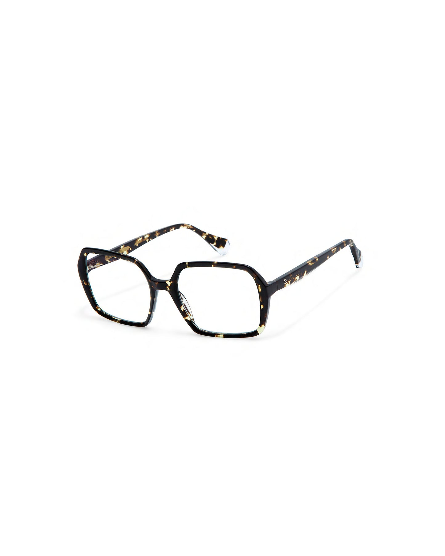 NICOLETTA: Cuadrada Acetato Havana optical glasses by GIGI STUDIOS 685