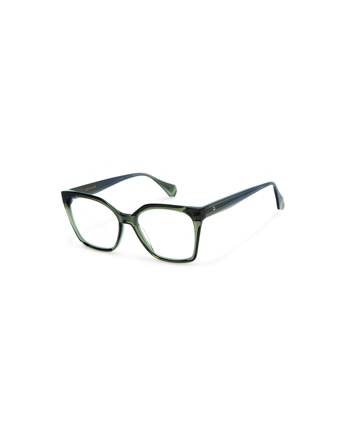 PENELOPE: Cat Eye Acetato Verde optical glasses by GIGI STUDIOS 3806