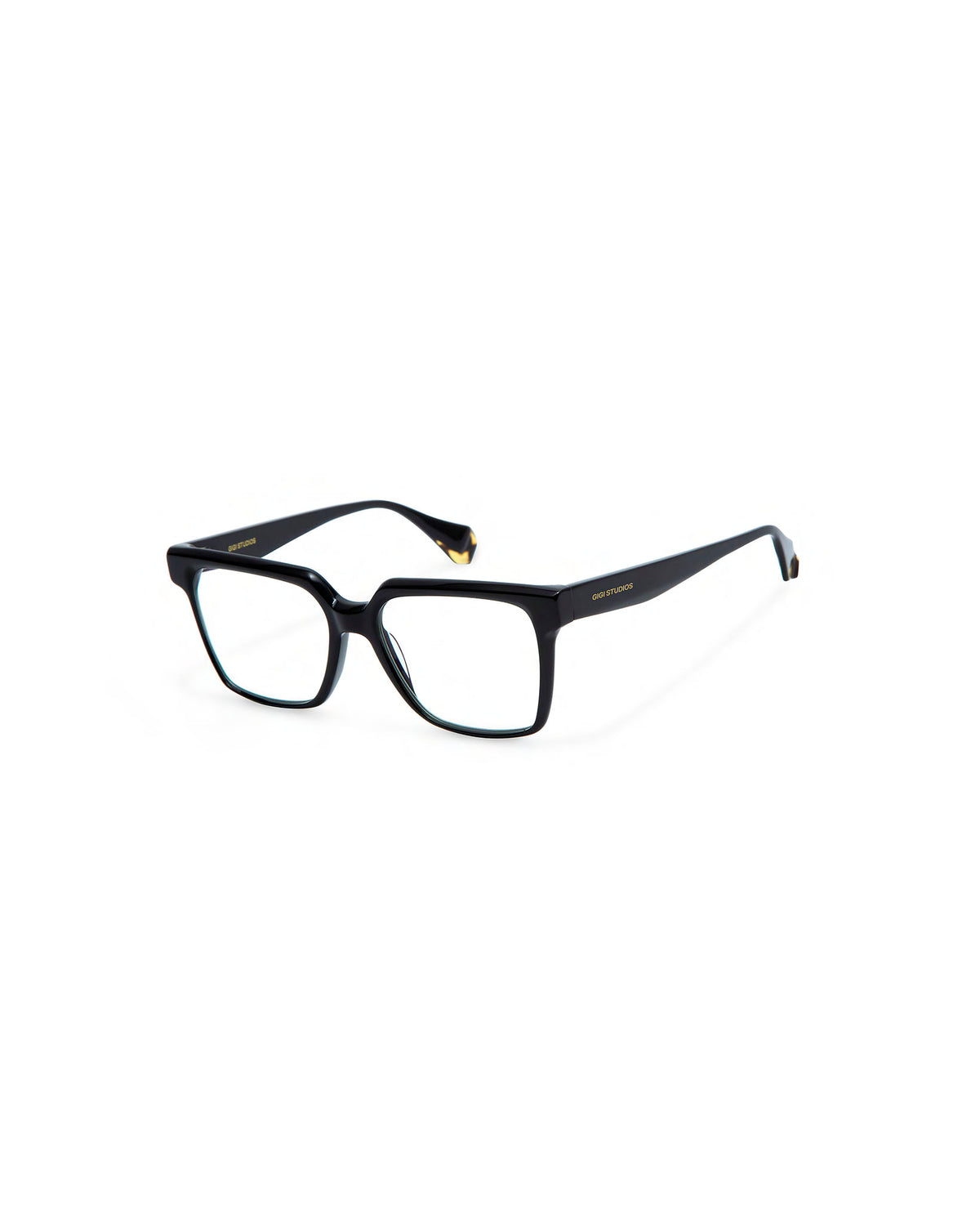 AURA: Cuadrada Acetato Noir optical glasses by GIGI STUDIOS 3808