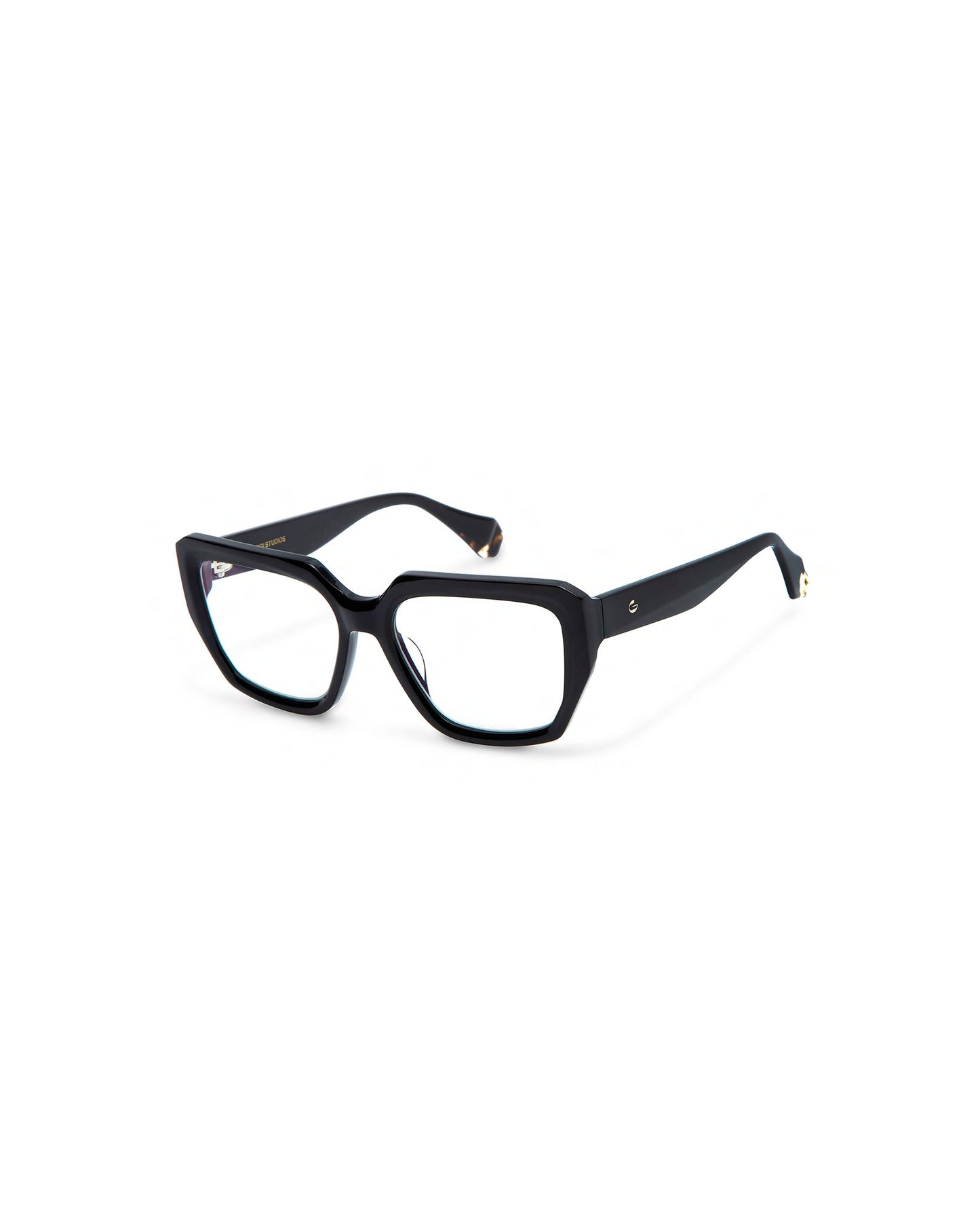 CLEMENCE: Cuadrada Acetato Noir optical glasses by GIGI STUDIOS 3818