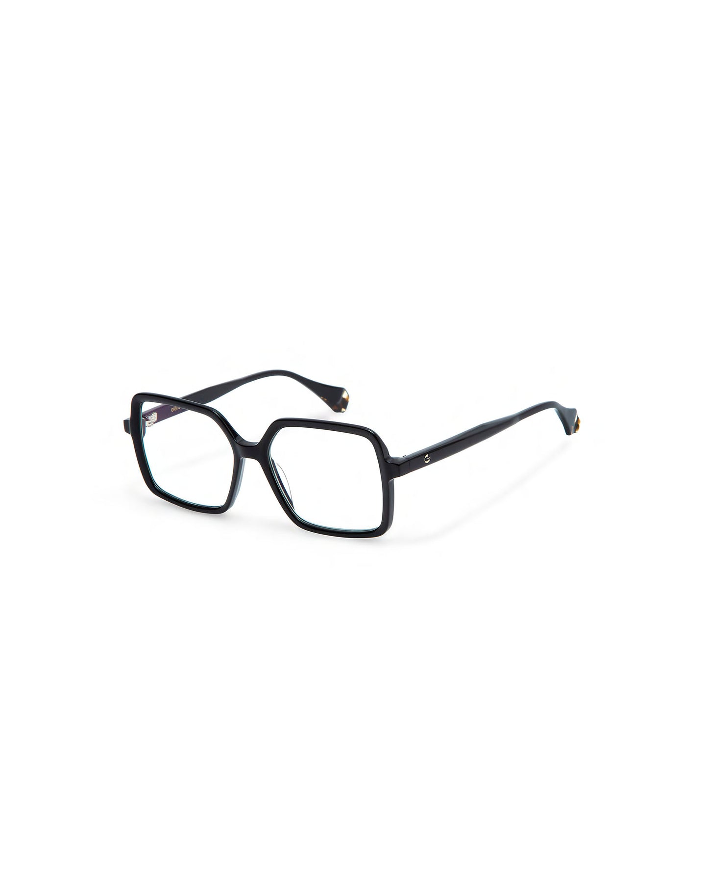 ANGELICA: Cuadrada Acetato Noir optical glasses by GIGI STUDIOS 3824