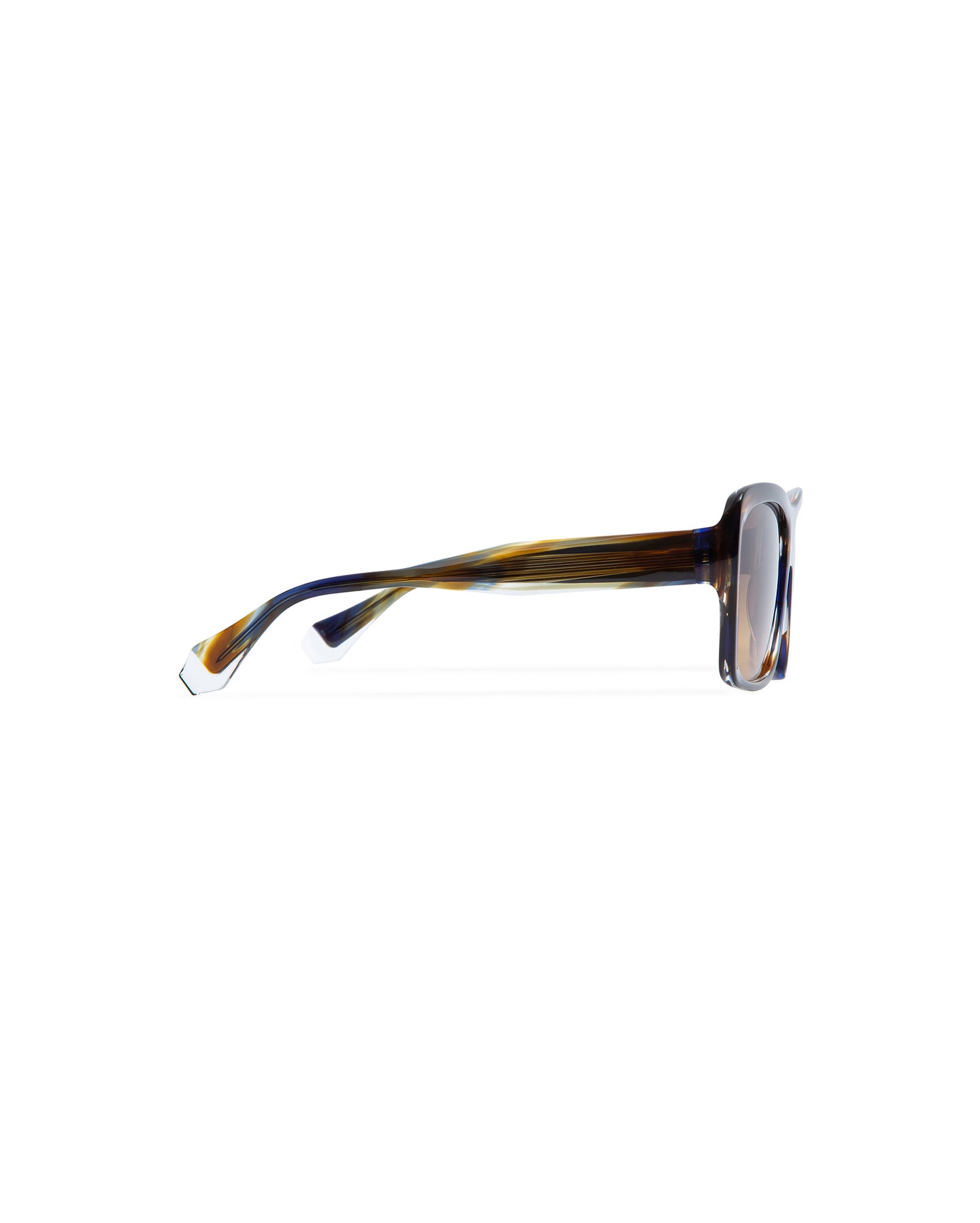 ROBERTA: Envolventes Acetato Azul sunglasses by GIGI STUDIOS 289