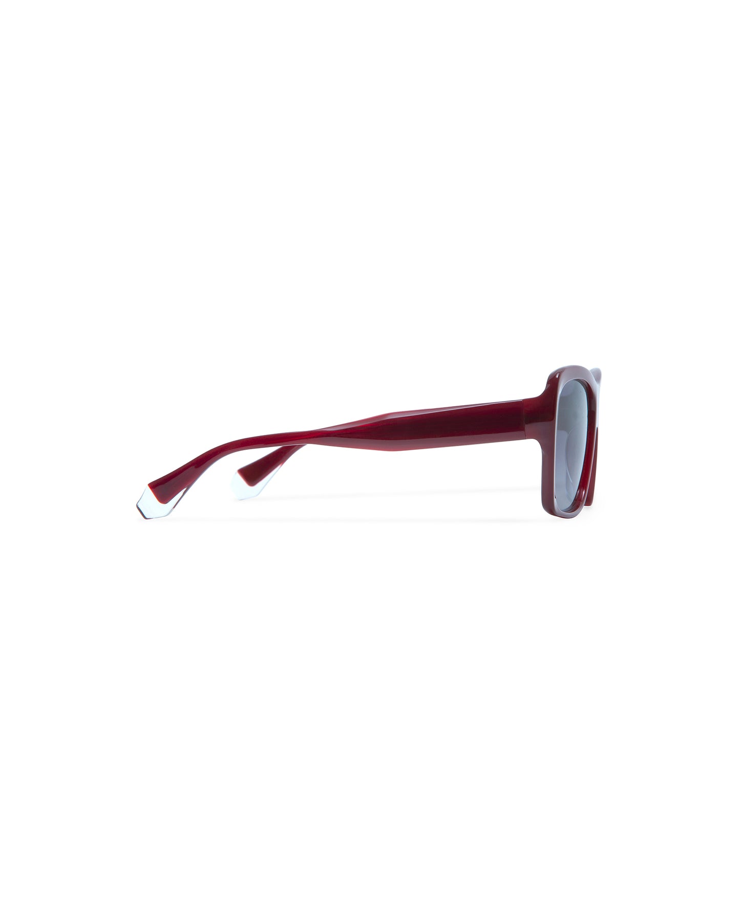 ROBERTA: Envolventes Acetato Rojo sunglasses by GIGI STUDIOS 295