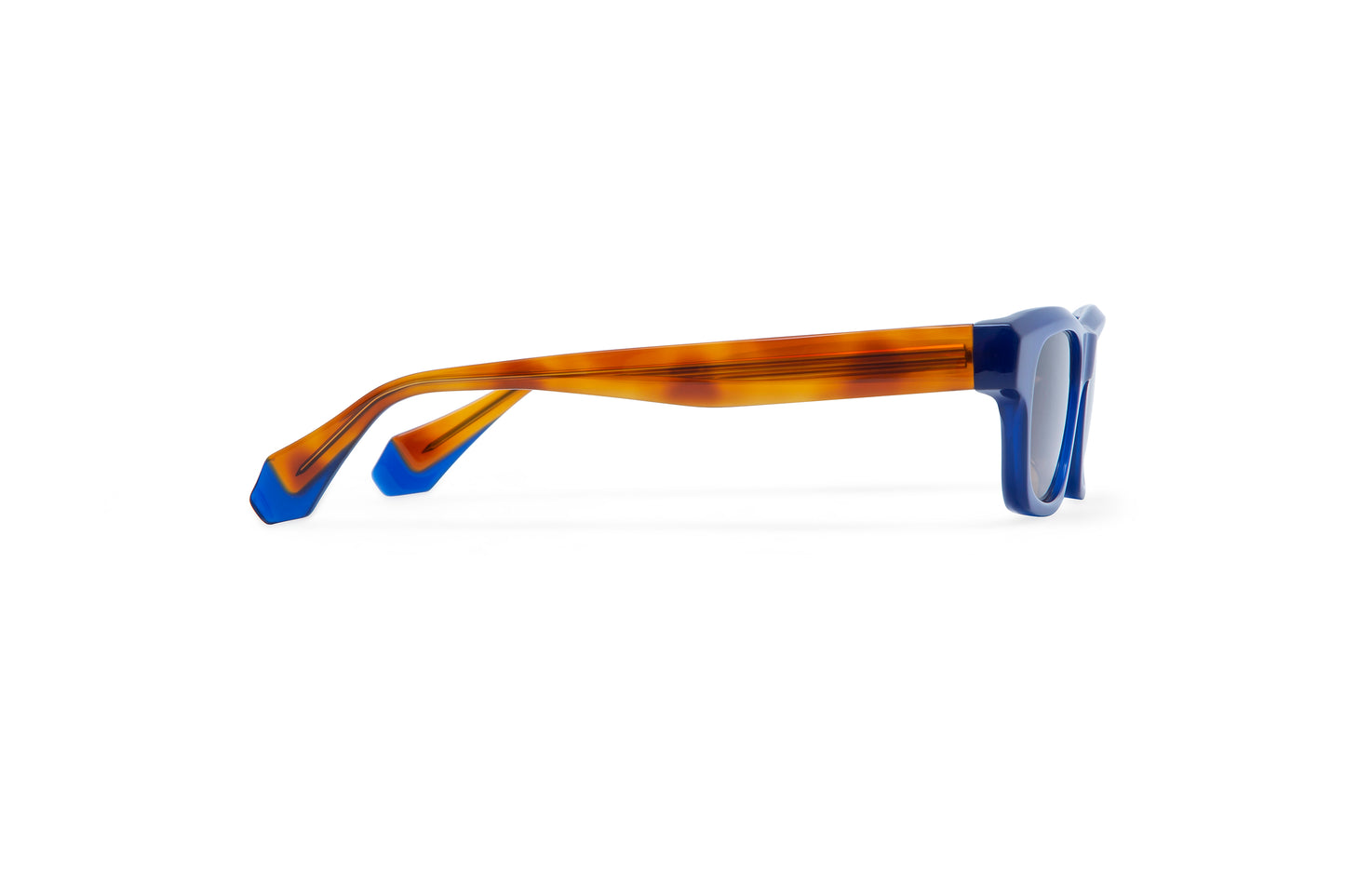 RAMONA: Rectangular Acetato Azul sunglasses by GIGI STUDIOS 169