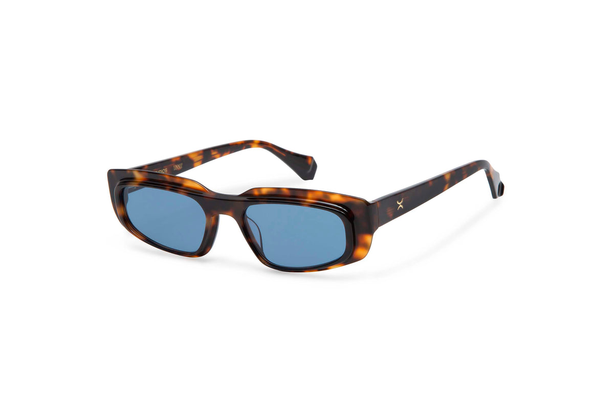 BAAL: Ovaladas Acetato Havana sunglasses by GIGI STUDIOS 303