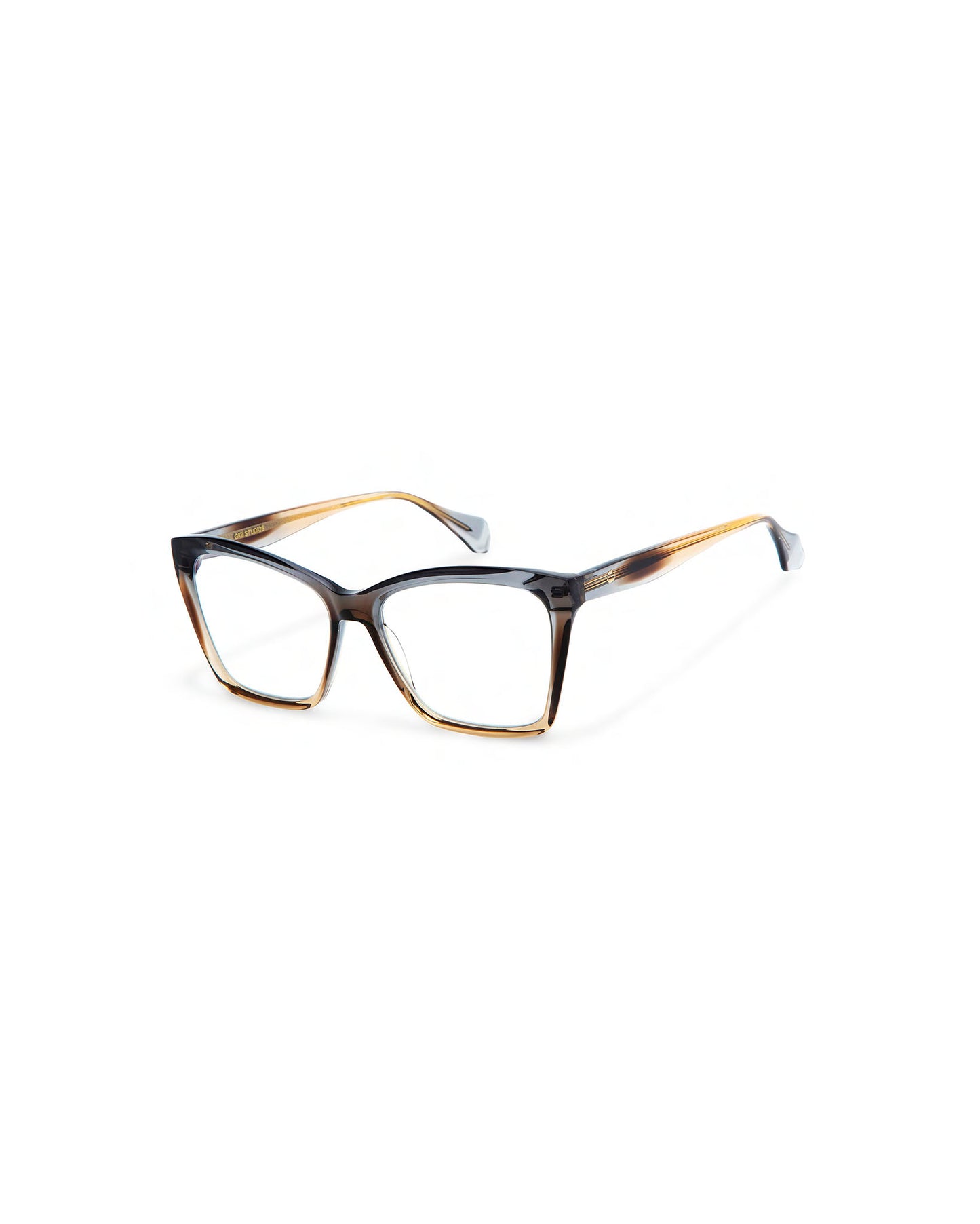 EMILIA: Cat Eye Acetato Azul optical glasses by GIGI STUDIOS 3963