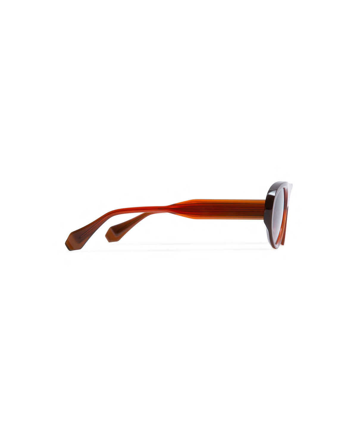 LUMI: Aviador Acetato Orange sunglasses by GIGI STUDIOS 3976