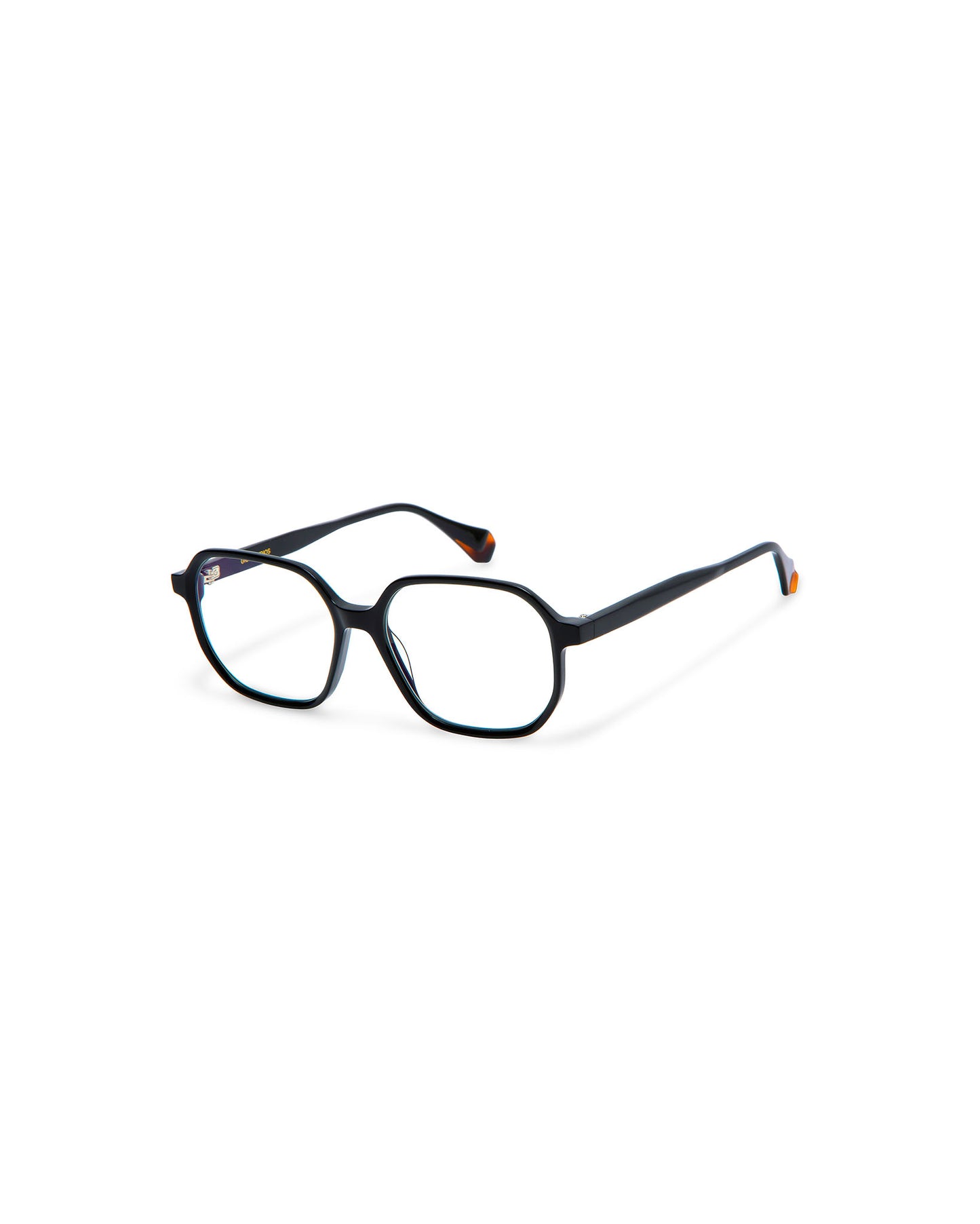 MONIKA: Geométricas Acetato Noir optical glasses by GIGI STUDIOS 3994