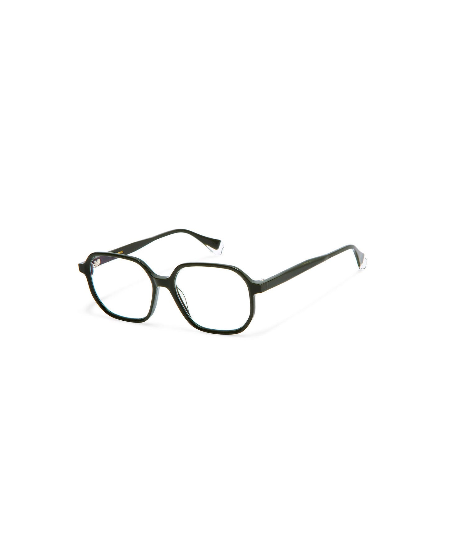 MONIKA: Geométricas Acetato Verde optical glasses by GIGI STUDIOS 52