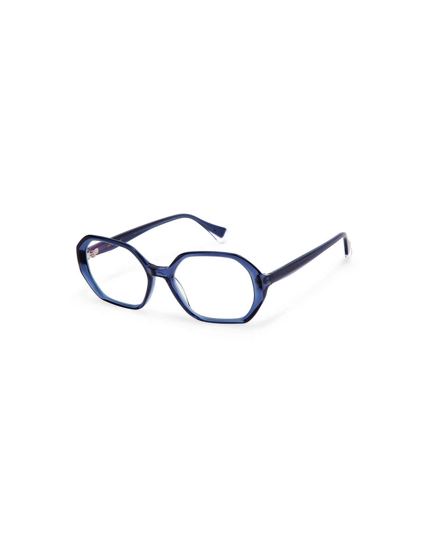 HEIKE: Geométricas Acetato Azul optical glasses by GIGI STUDIOS 80