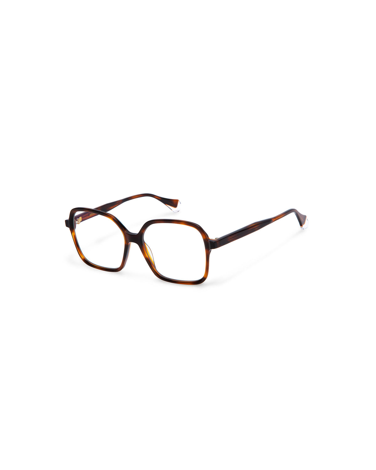 AYLA: Cuadrada Acetato Havana optical glasses by GIGI STUDIOS 4024