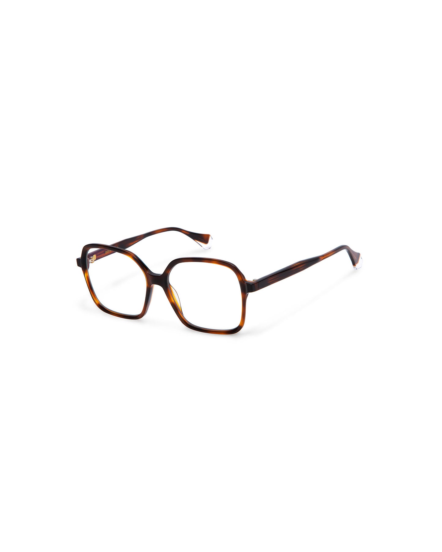 AYLA: Cuadrada Acetato Havana optical glasses by GIGI STUDIOS 4024
