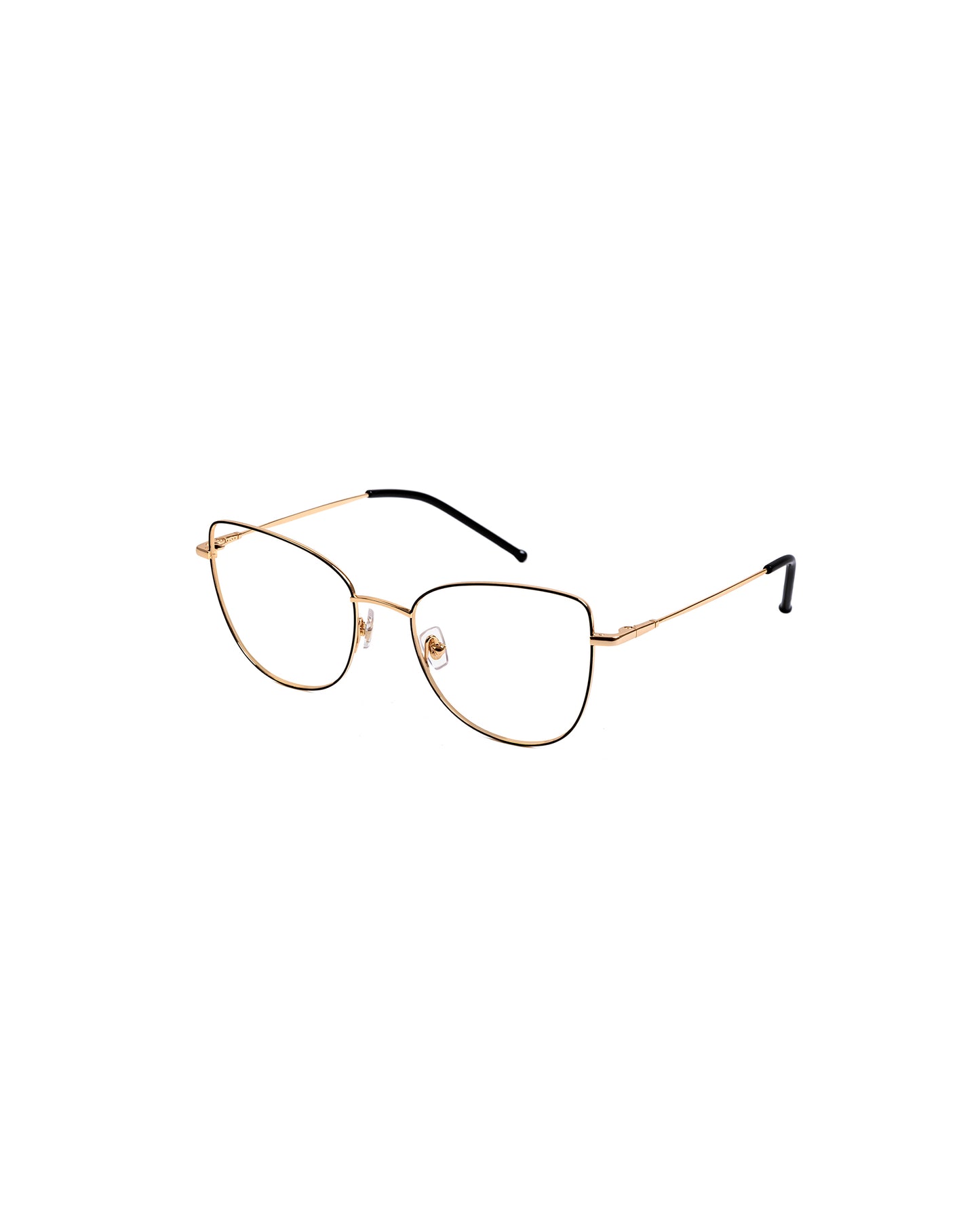 LUNA: Cat Eye Titanio Noir optical glasses by GIGI STUDIOS 1131