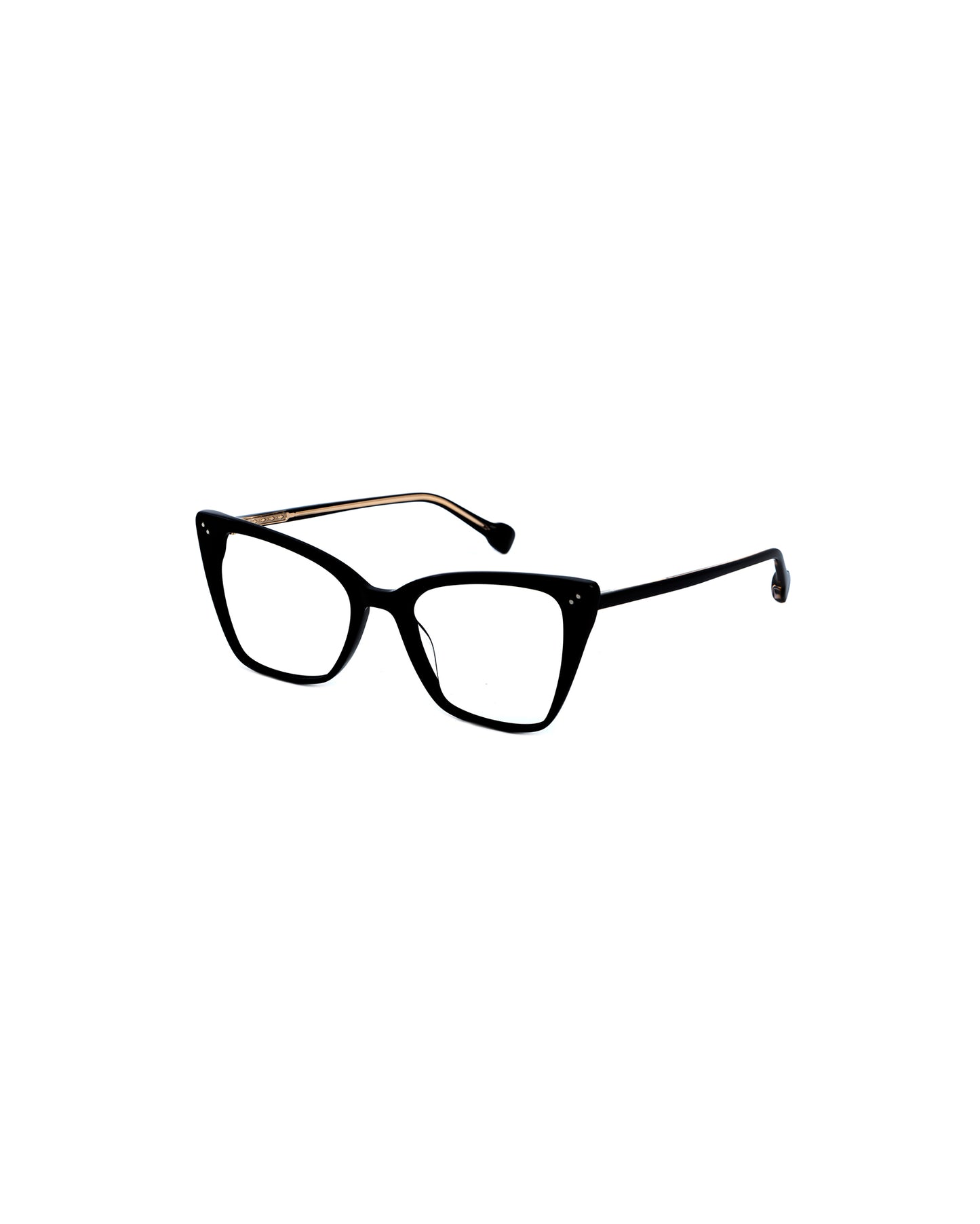 MARINA: Cat Eye Acetato Noir optical glasses by GIGI STUDIOS 1138
