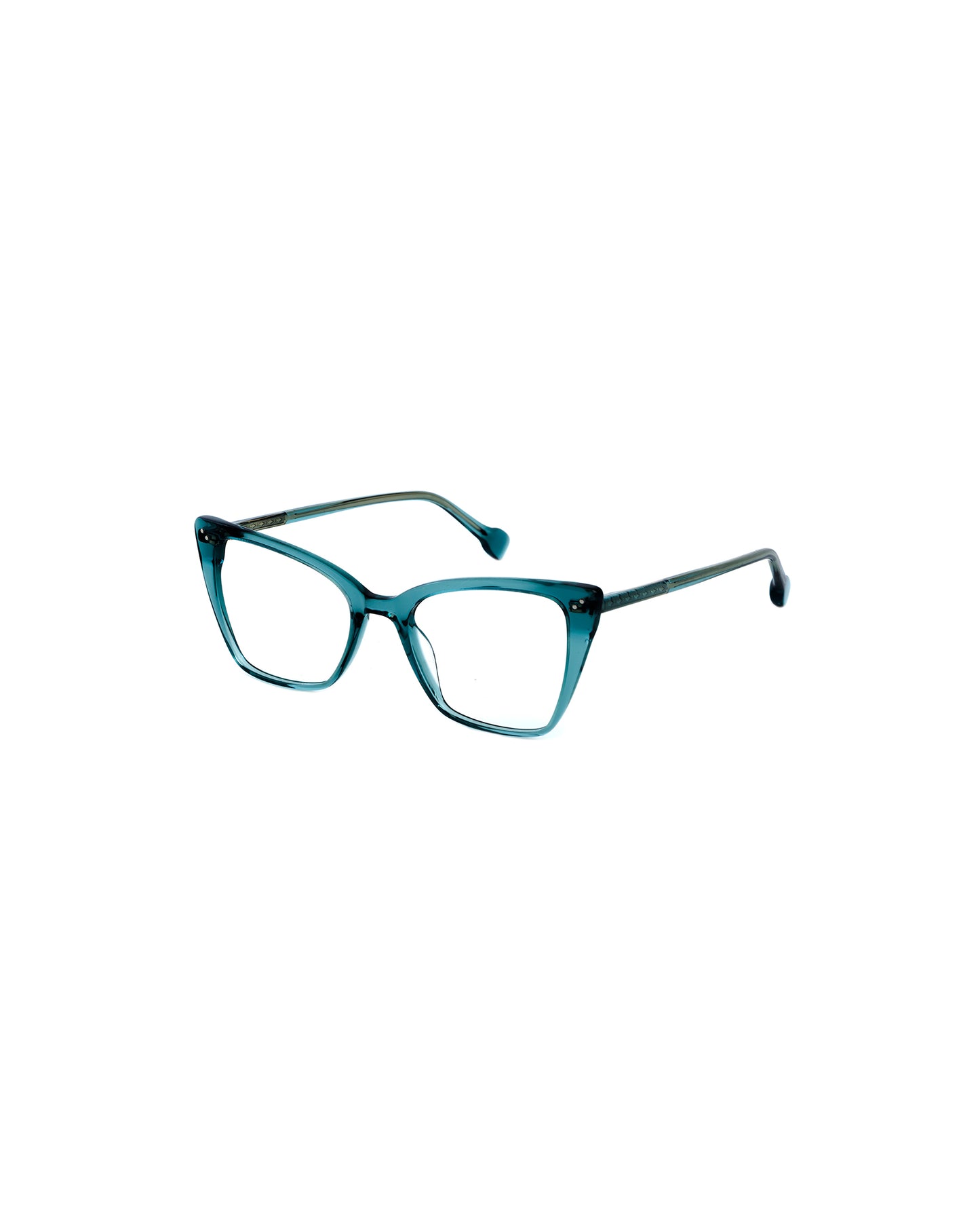 MARINA: Cat Eye Acetato Azul optical glasses by GIGI STUDIOS 1142