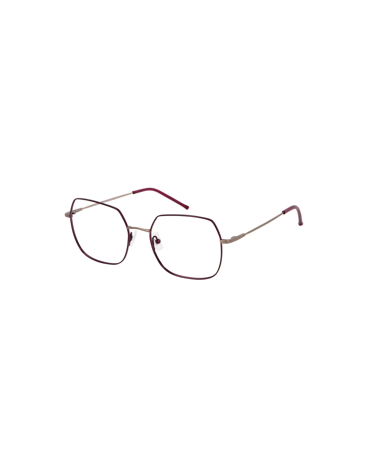 DAHLIA: Geométricas Titanio Rojo optical glasses by GIGI STUDIOS 1174
