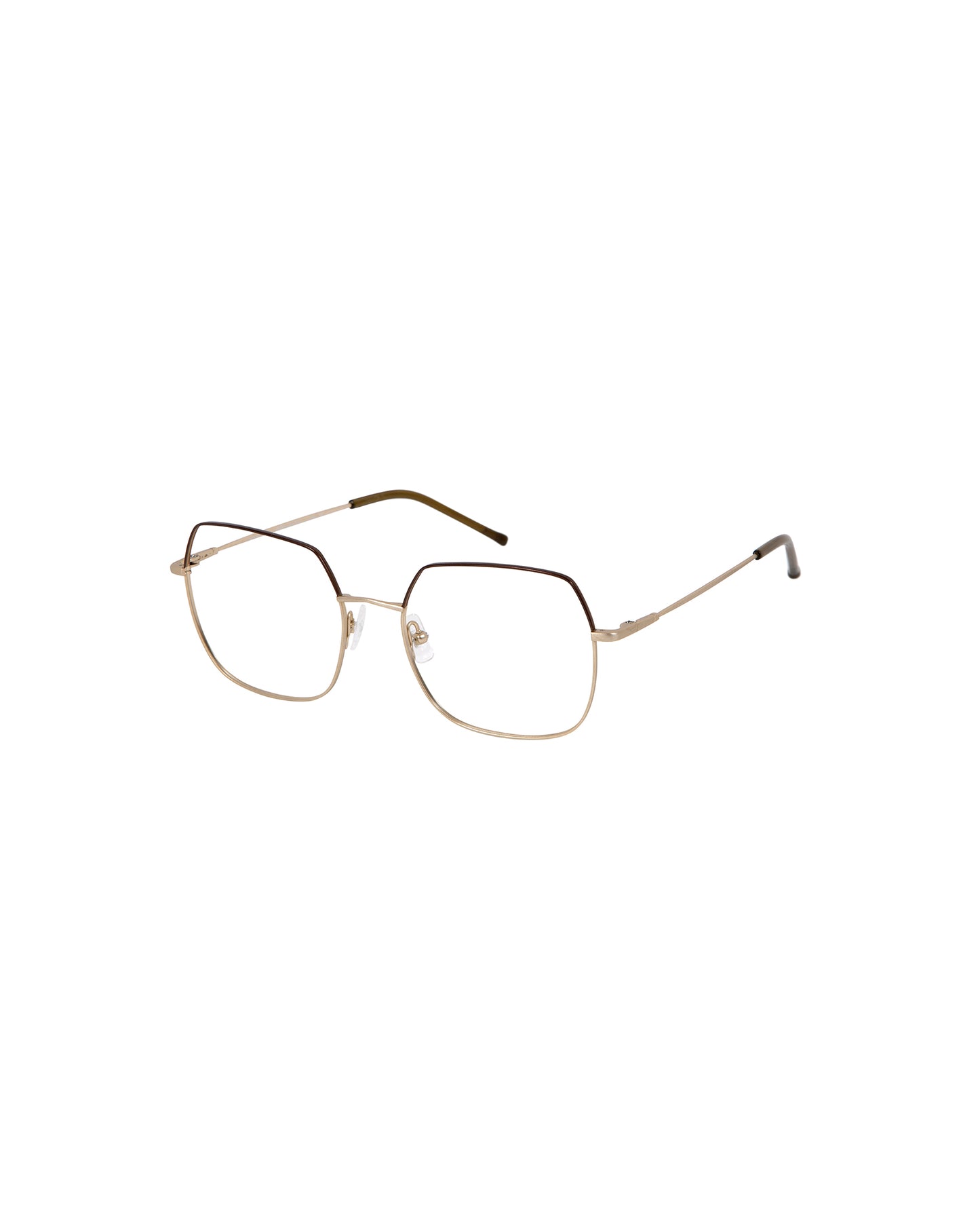 DAHLIA: Geométricas Titanio Havana optical glasses by GIGI STUDIOS 1180