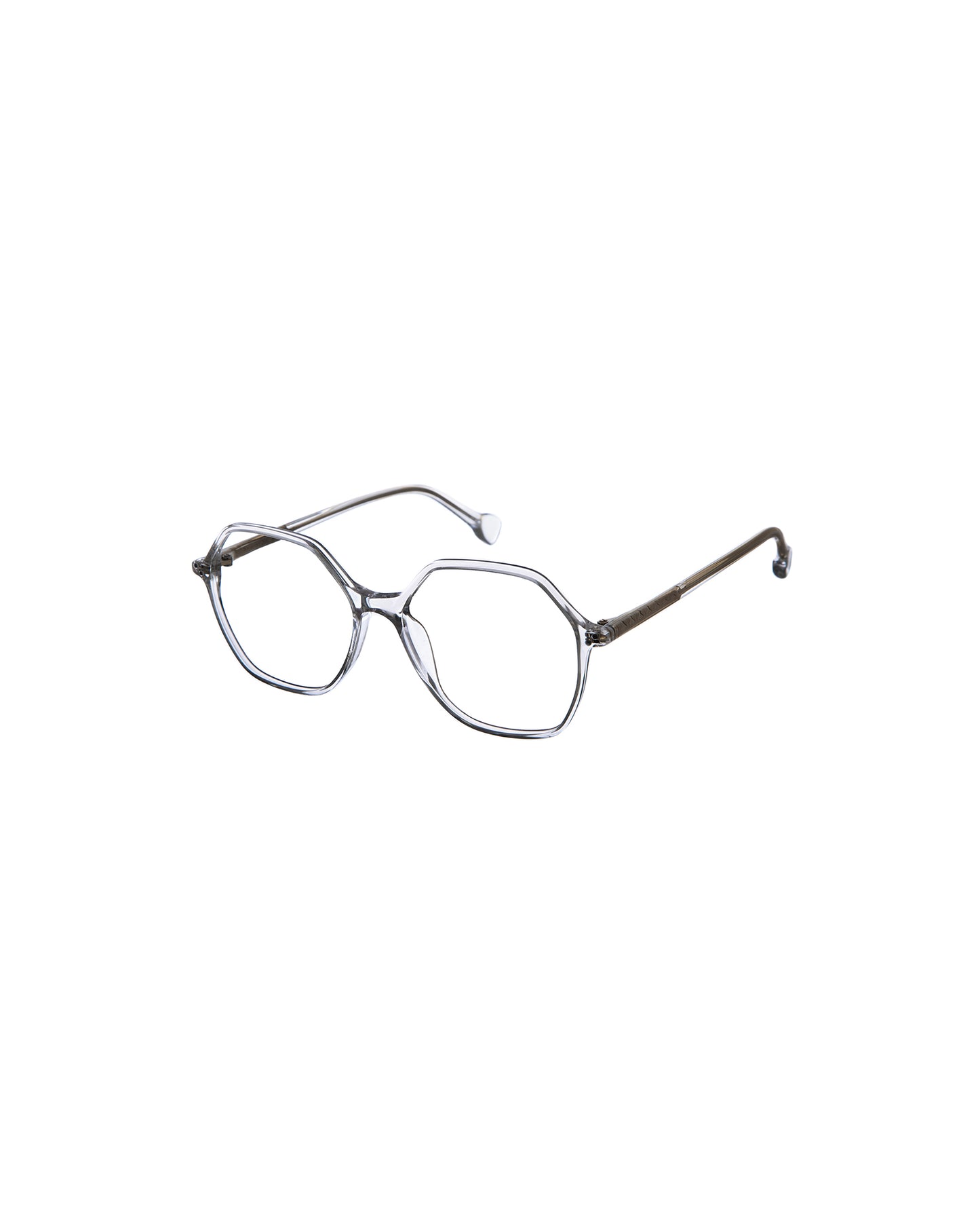 LYRA: Geométricas Acetato Transparente optical glasses by GIGI STUDIOS 1196