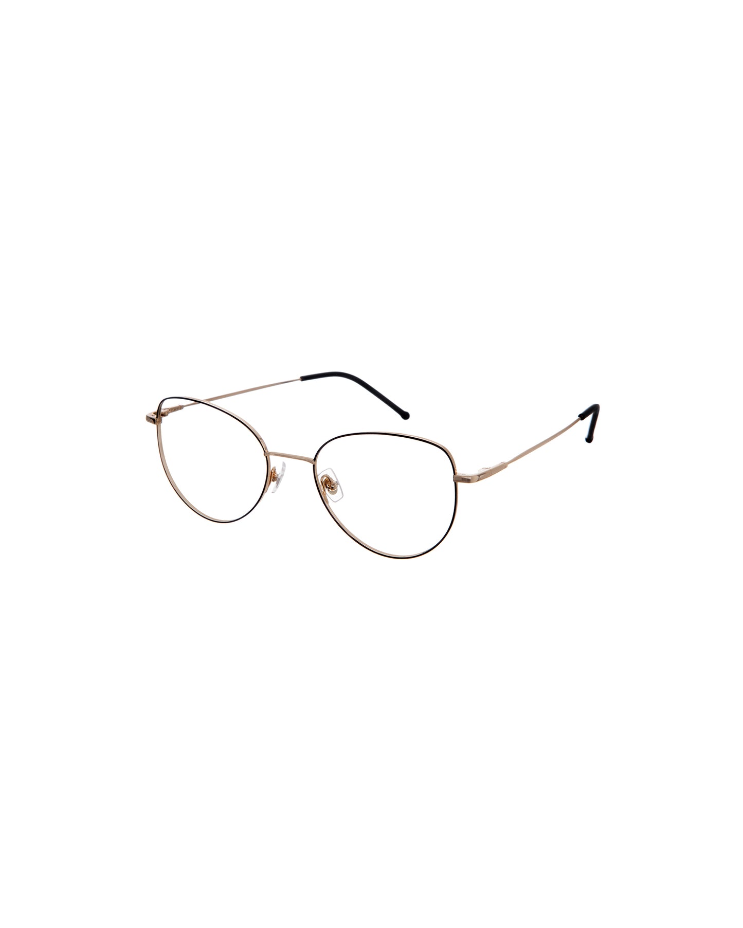 ASTRID: Cat Eye Titanio Noir optical glasses by GIGI STUDIOS 1200