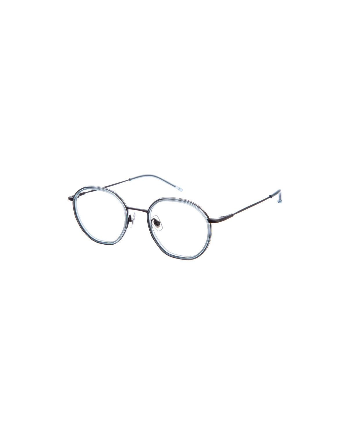 INDIA: Redondas Titanio-Acetato Grigio optical glasses by GIGI STUDIOS 1210