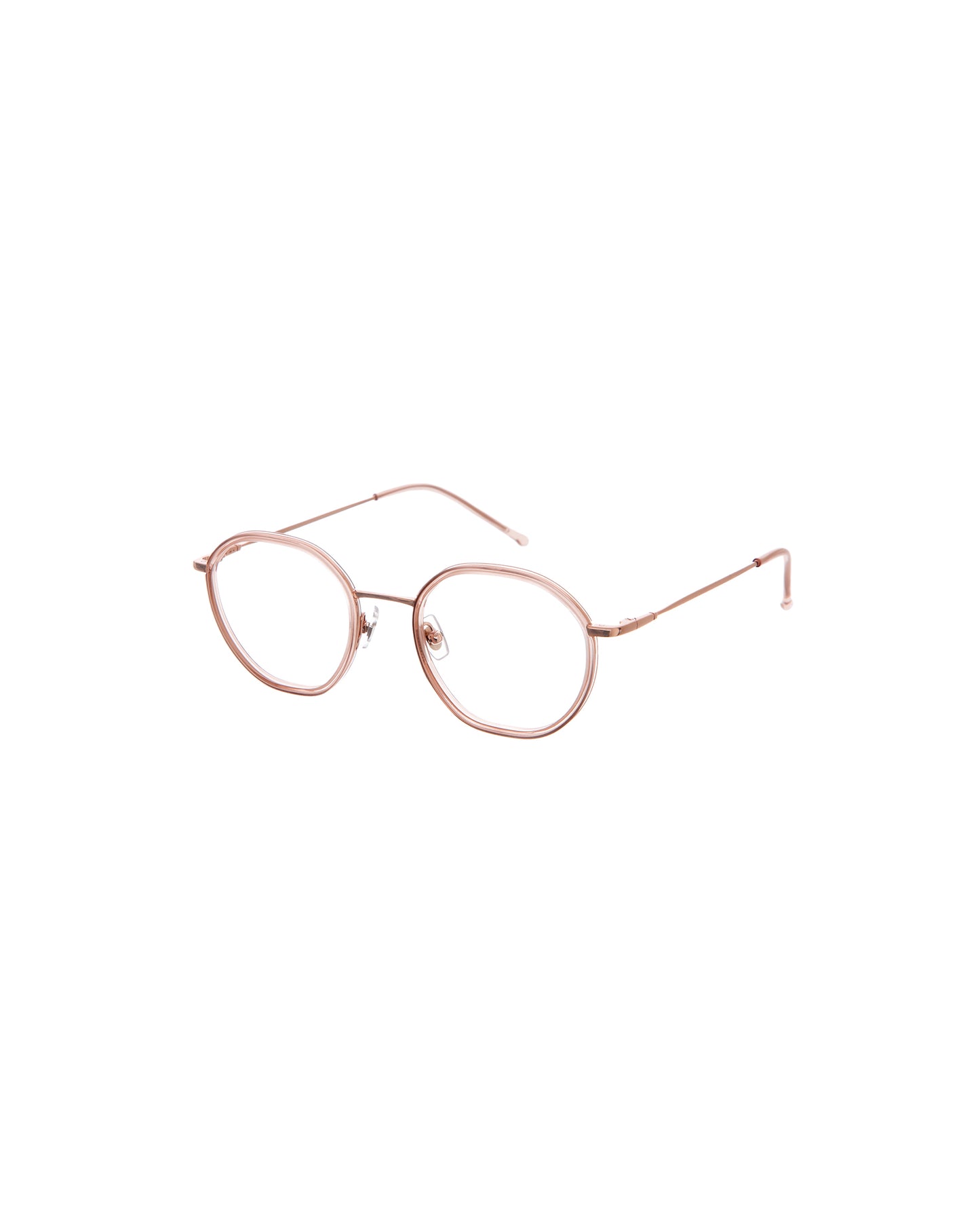 INDIA: Redondas Titanio-Acetato Rosa optical glasses by GIGI STUDIOS 1214