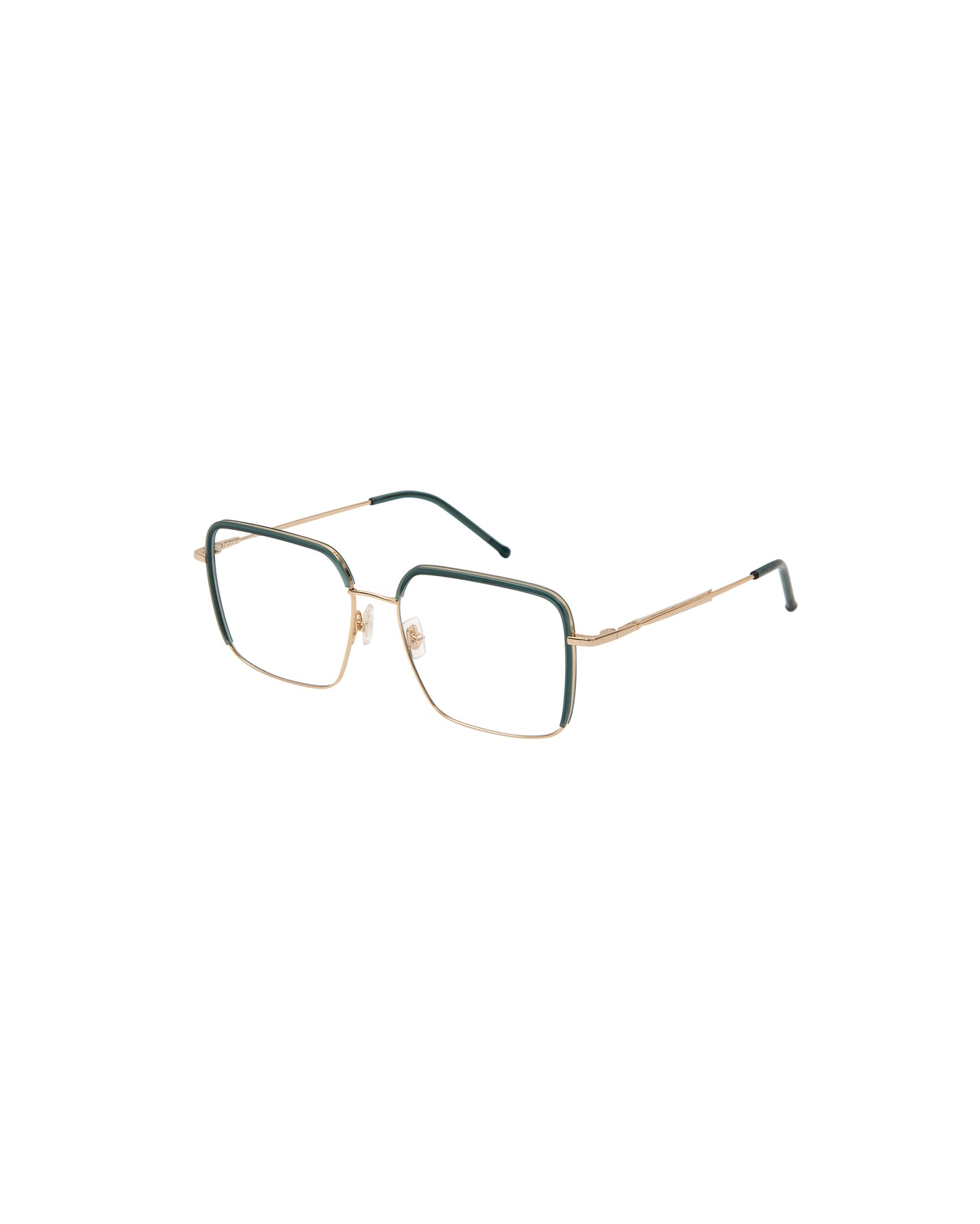 LIGHTS: Cuadrada Titanio-Acetato Verde optical glasses by GIGI STUDIOS 1238