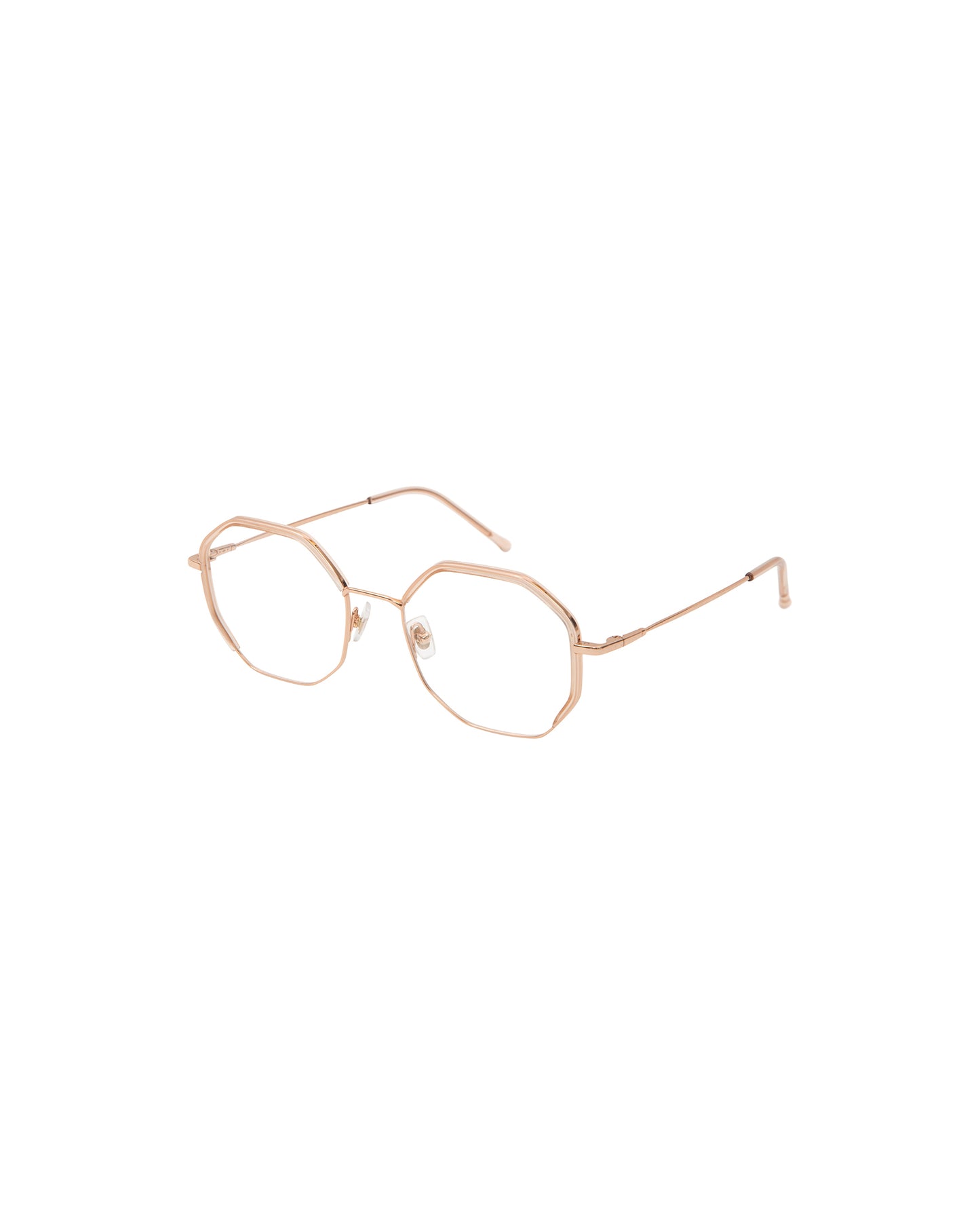 ELECTRIC: Geométricas Titanio-Acetato Rosa optical glasses by GIGI STUDIOS 1253
