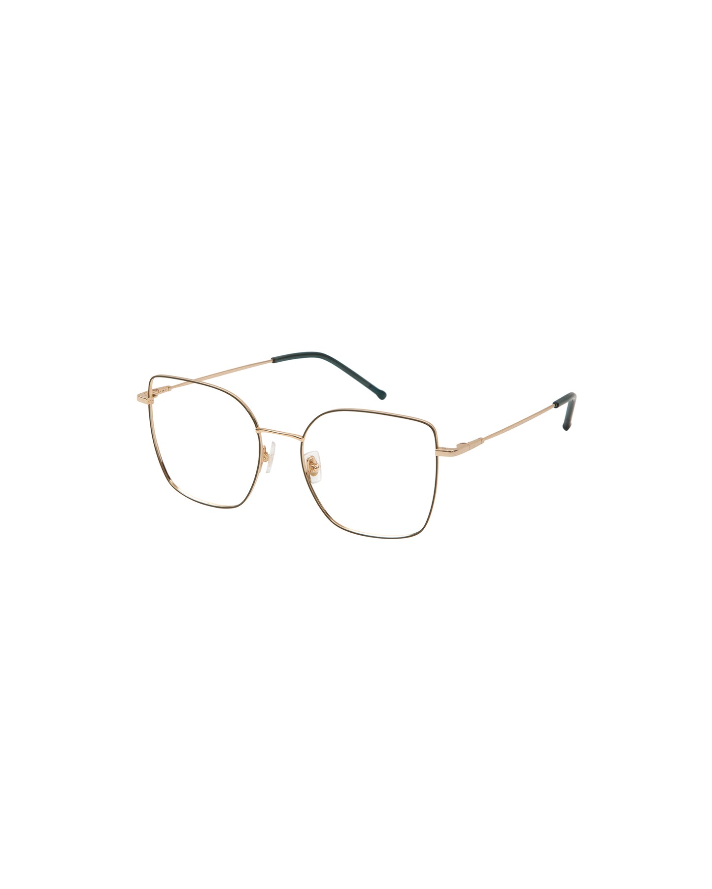 ASHLEY: Cat Eye Titanio Verde optical glasses by GIGI STUDIOS 1260