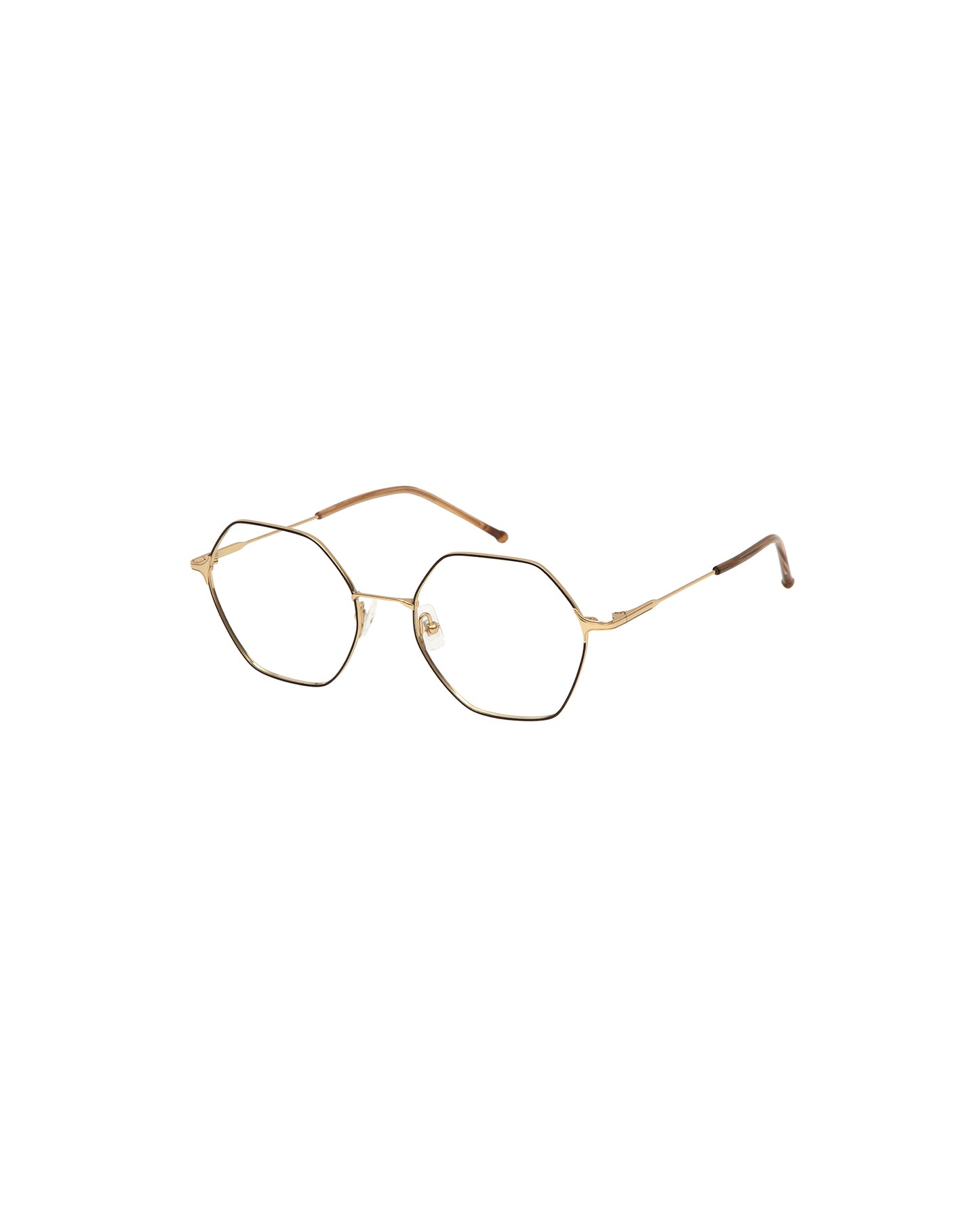 ATENA: Geométricas Titanio Noir optical glasses by GIGI STUDIOS 1322