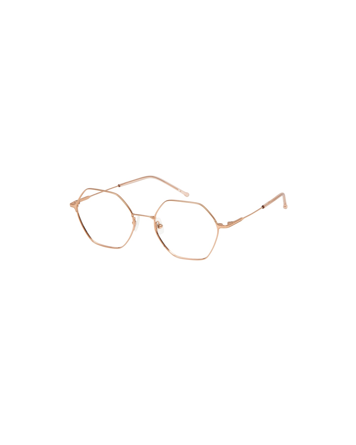 ATENA: Geométricas Titanio Rosa optical glasses by GIGI STUDIOS 1326