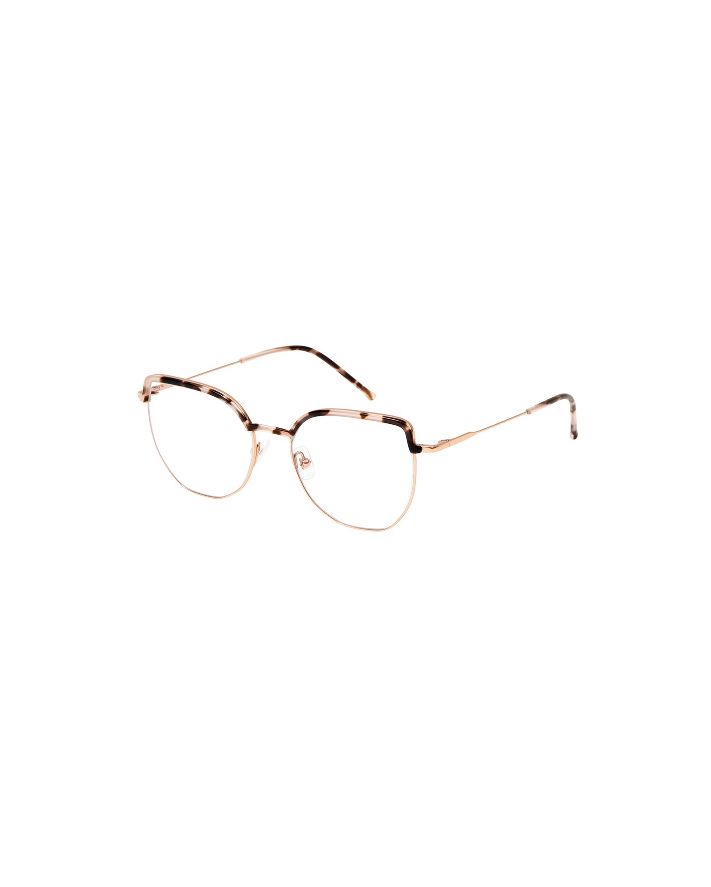 NARET: Cat Eye Titanio-Acetato Havana optical glasses by GIGI STUDIOS 1375