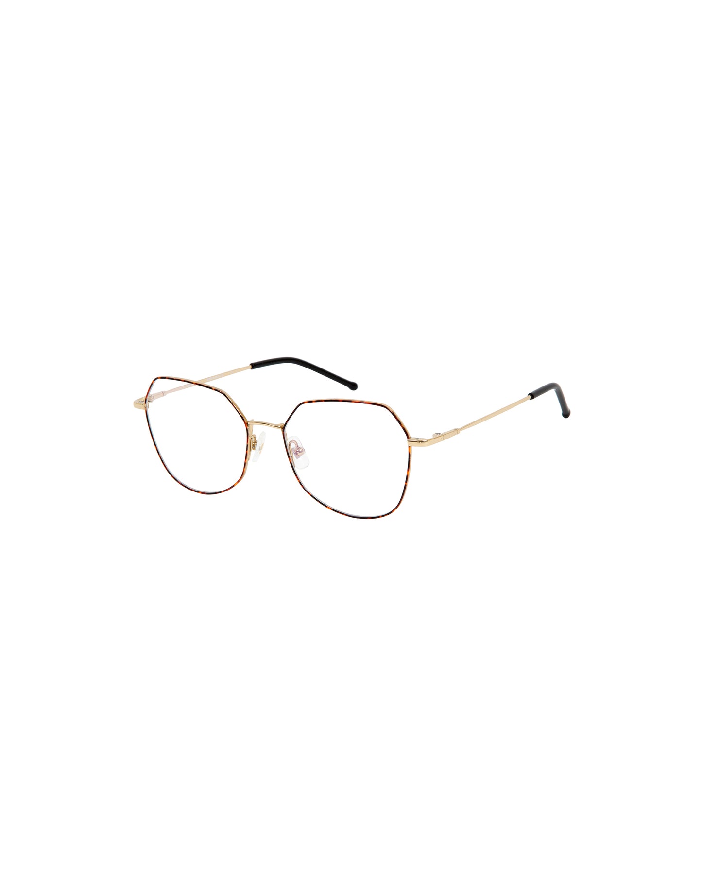 UMA: Geométricas Titanio Marrón optical glasses by GIGI STUDIOS 1383