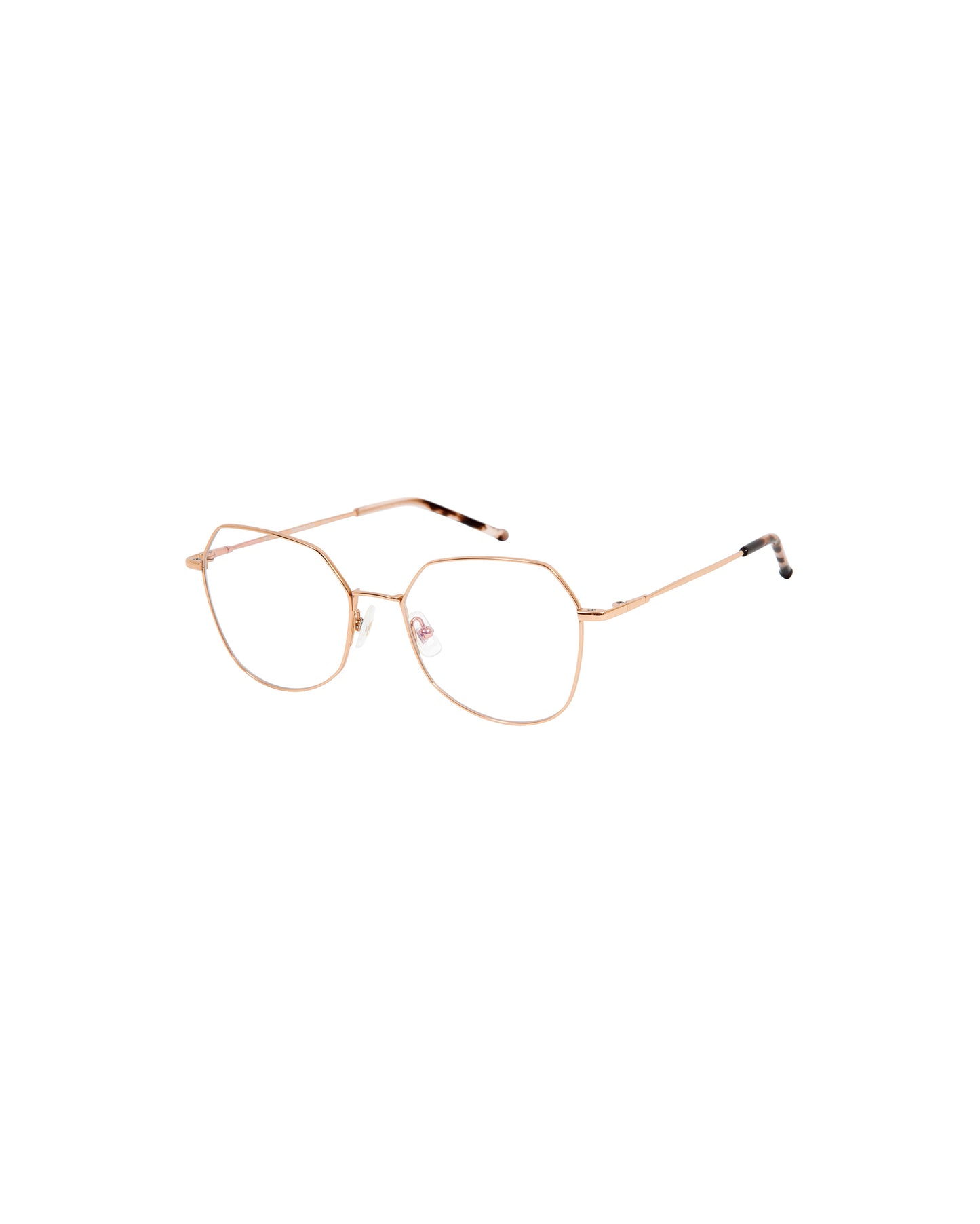 UMA: Geométricas Titanio Rosa optical glasses by GIGI STUDIOS 1385