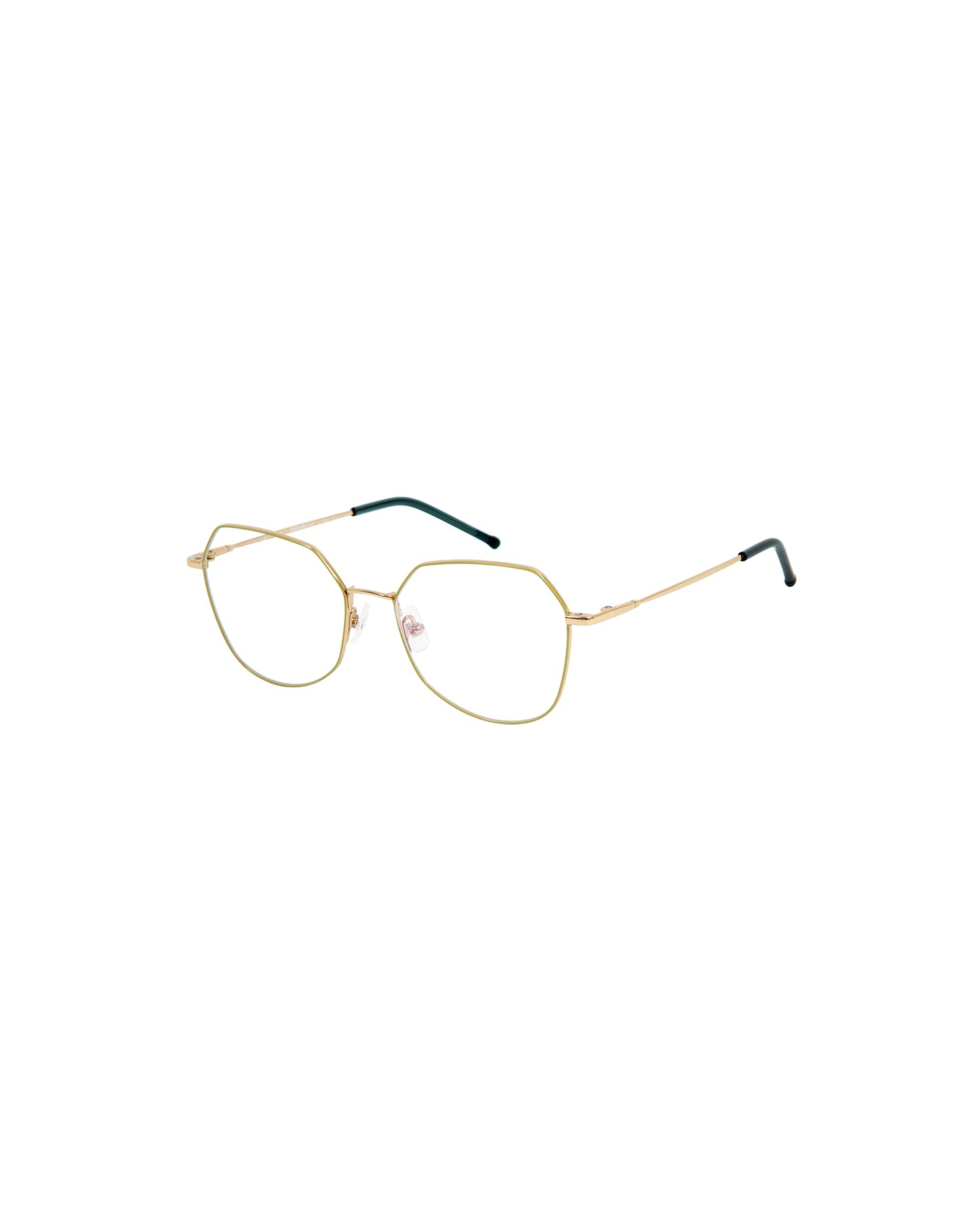 UMA: Geométricas Titanio Verde optical glasses by GIGI STUDIOS 1387