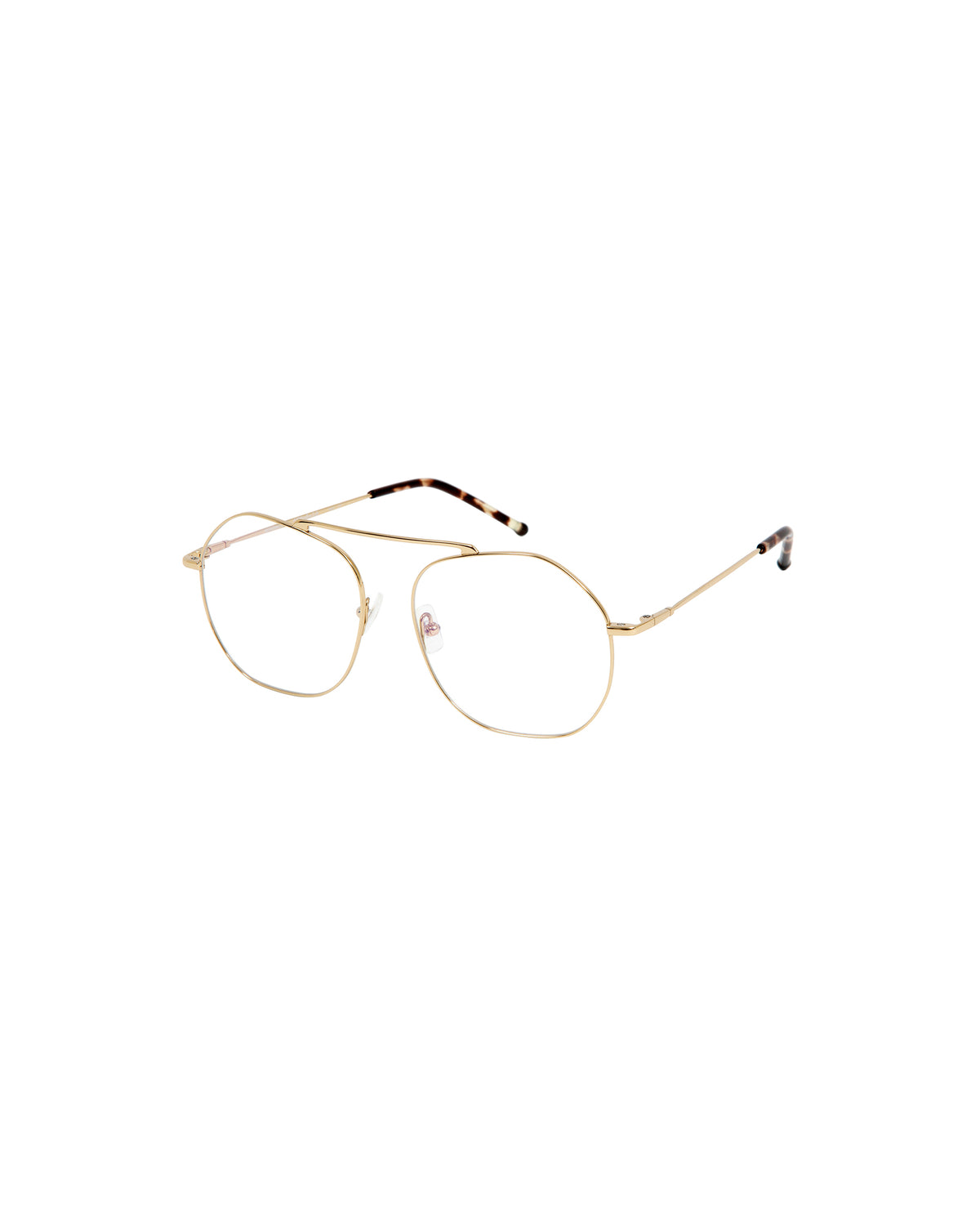 JAMIE: Aviador Titanio Doré optical glasses by GIGI STUDIOS 1407