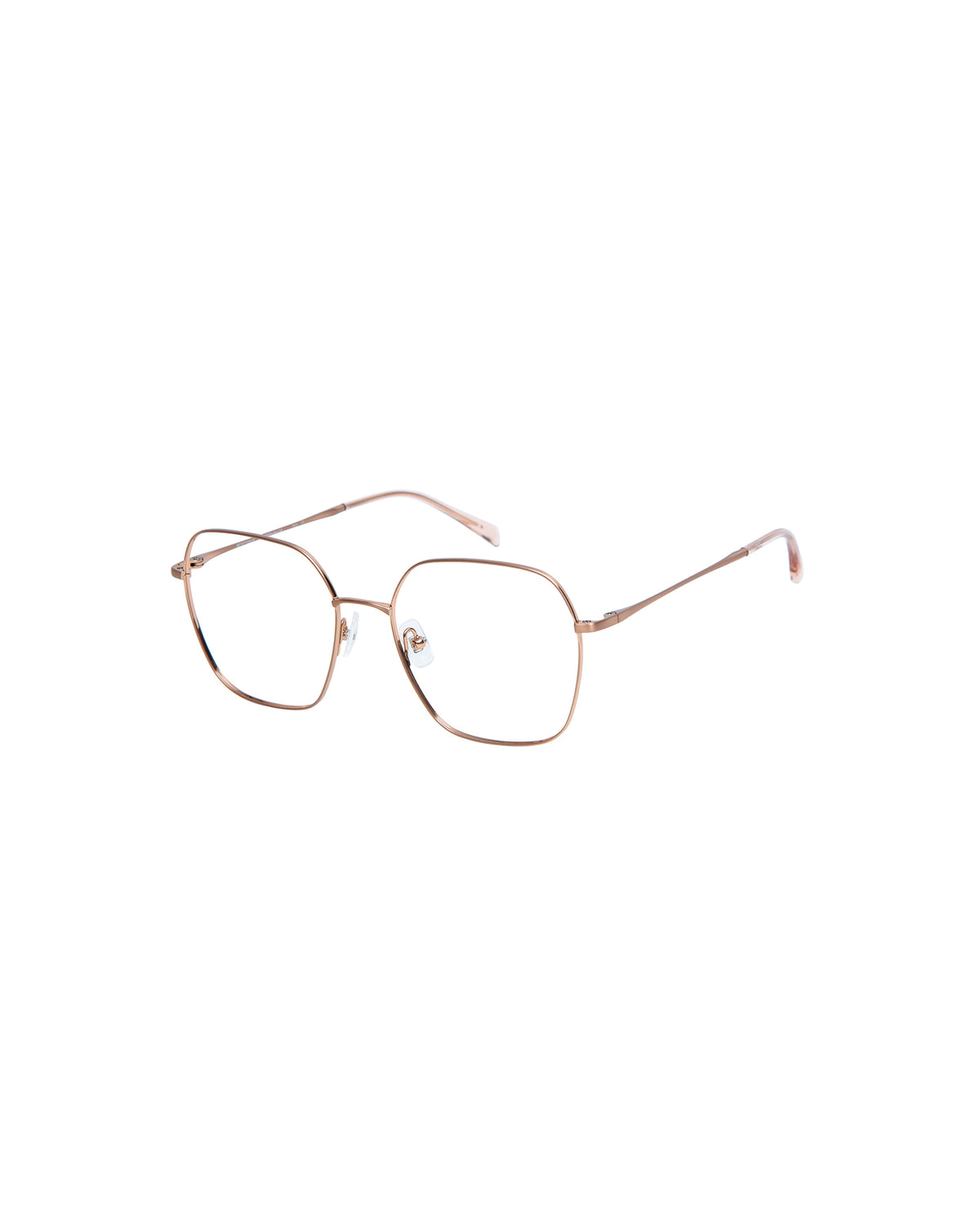 AVERY: Cuadrada Titanio Rosa optical glasses by GIGI STUDIOS 1442