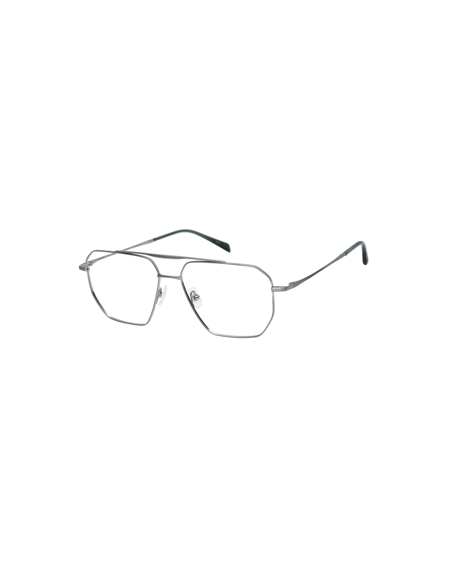 PHOENIX: Aviador Titanio Dark Silver optical glasses by GIGI STUDIOS 1473