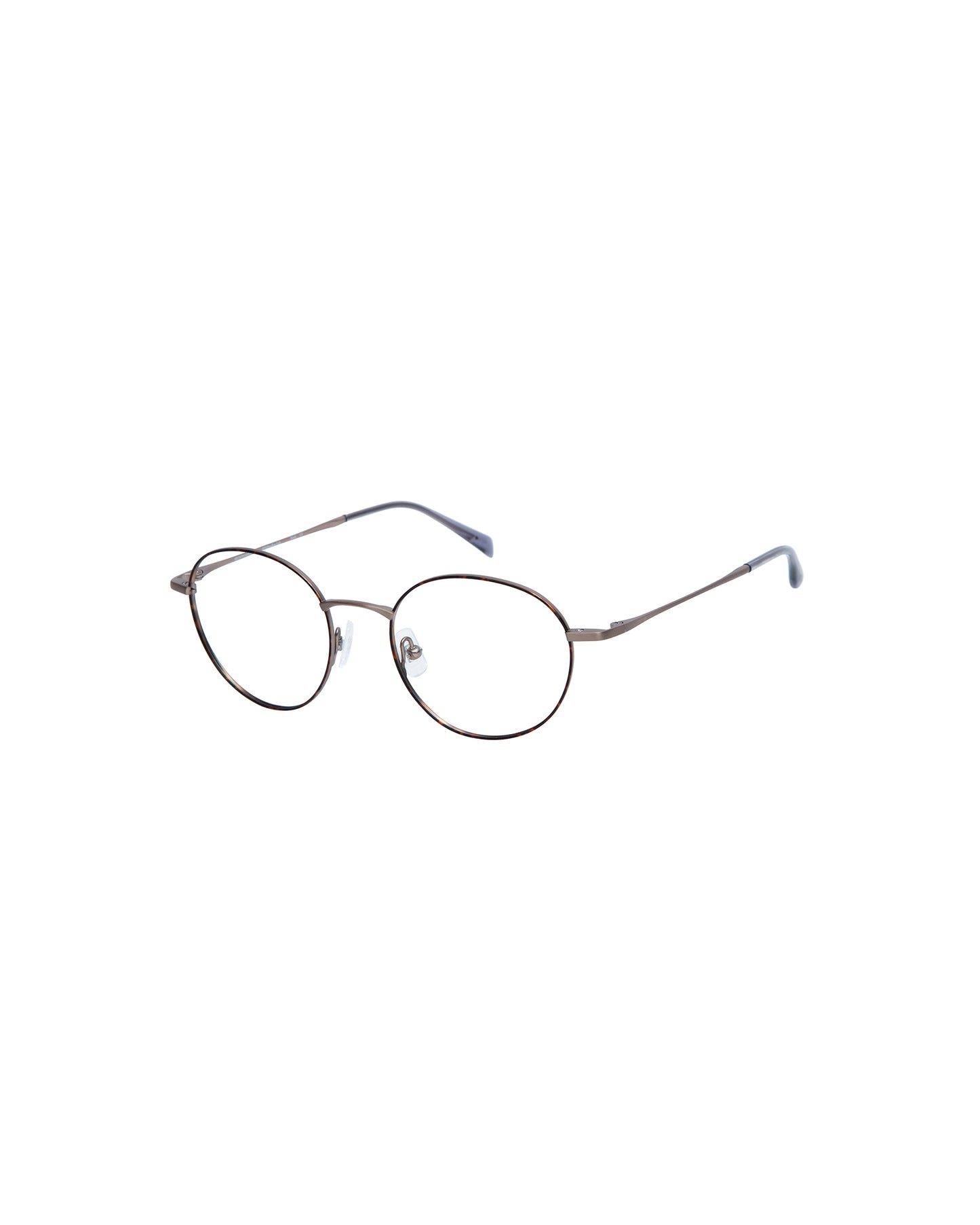 EMBER: Redondas Titanio Havana optical glasses by GIGI STUDIOS 1515