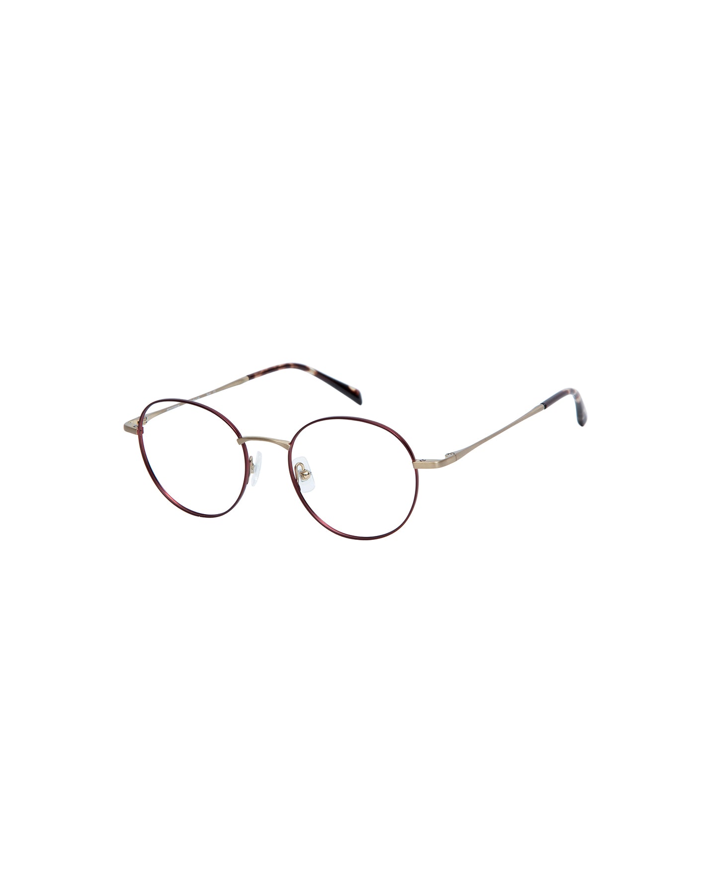 EMBER: Redondas Titanio Rojo optical glasses by GIGI STUDIOS 1518