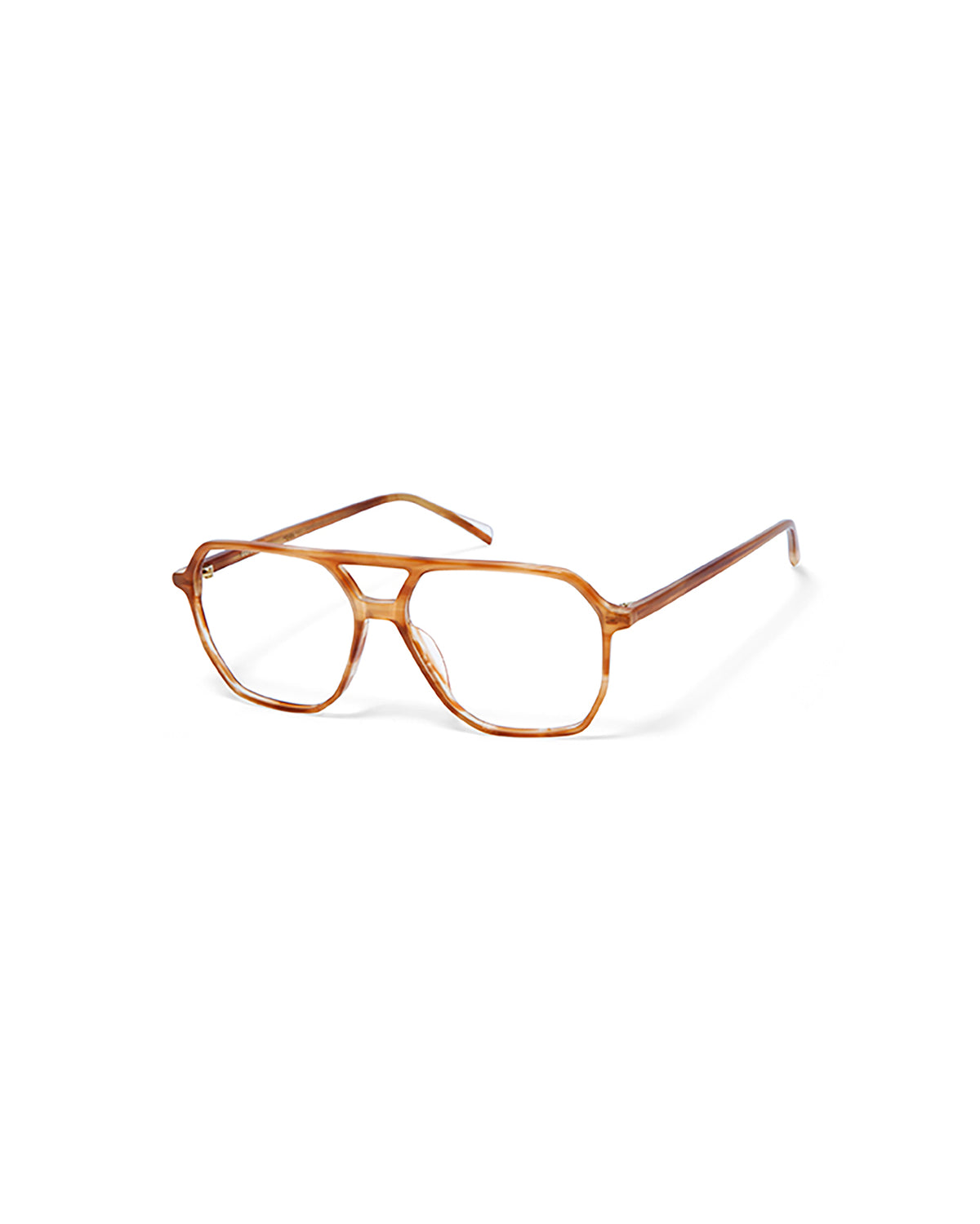VERMONT: Aviador Acetato Marrón optical glasses by GIGI STUDIOS 1520