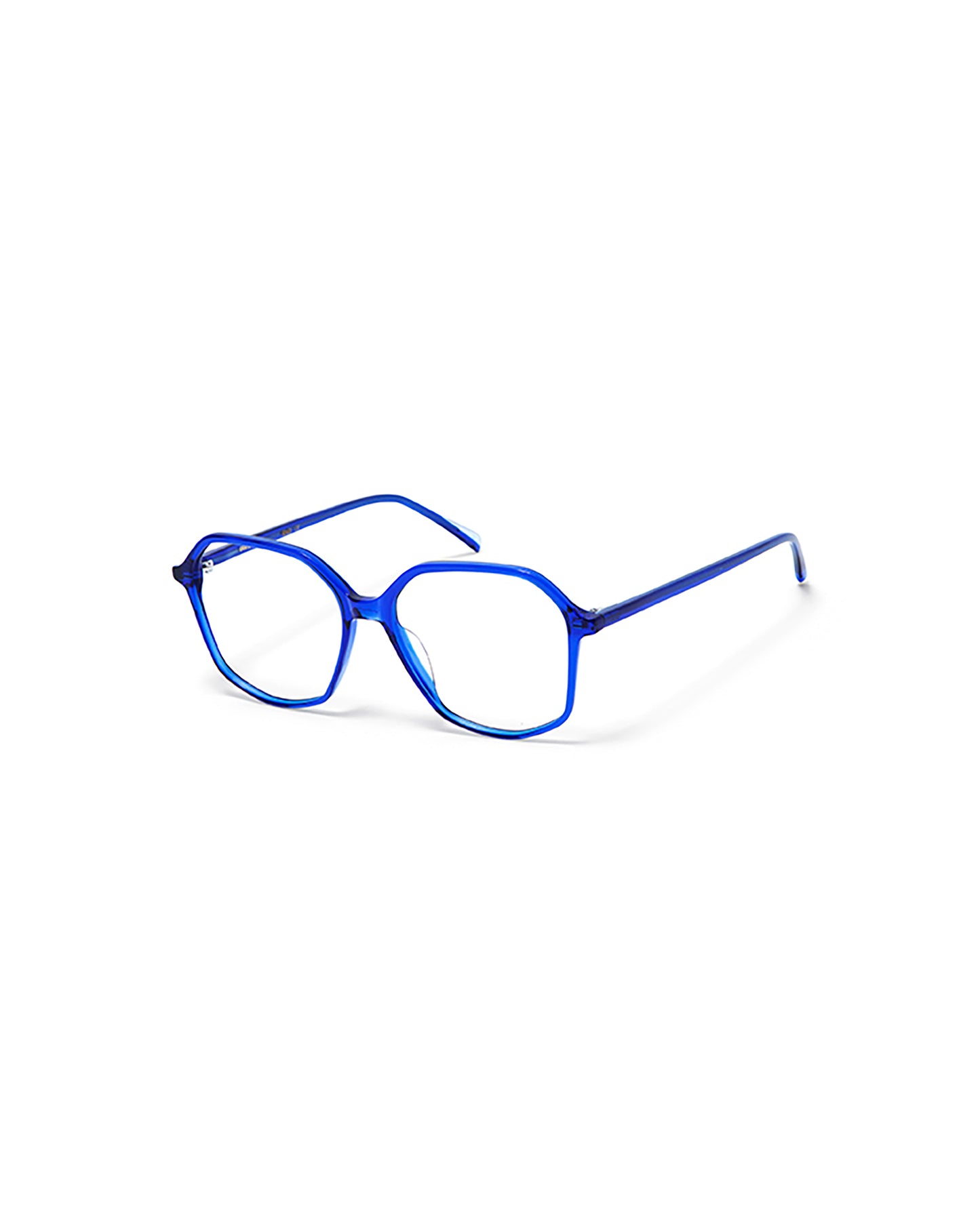 CORA: Geométricas Acetato Azul optical glasses by GIGI STUDIOS 3584