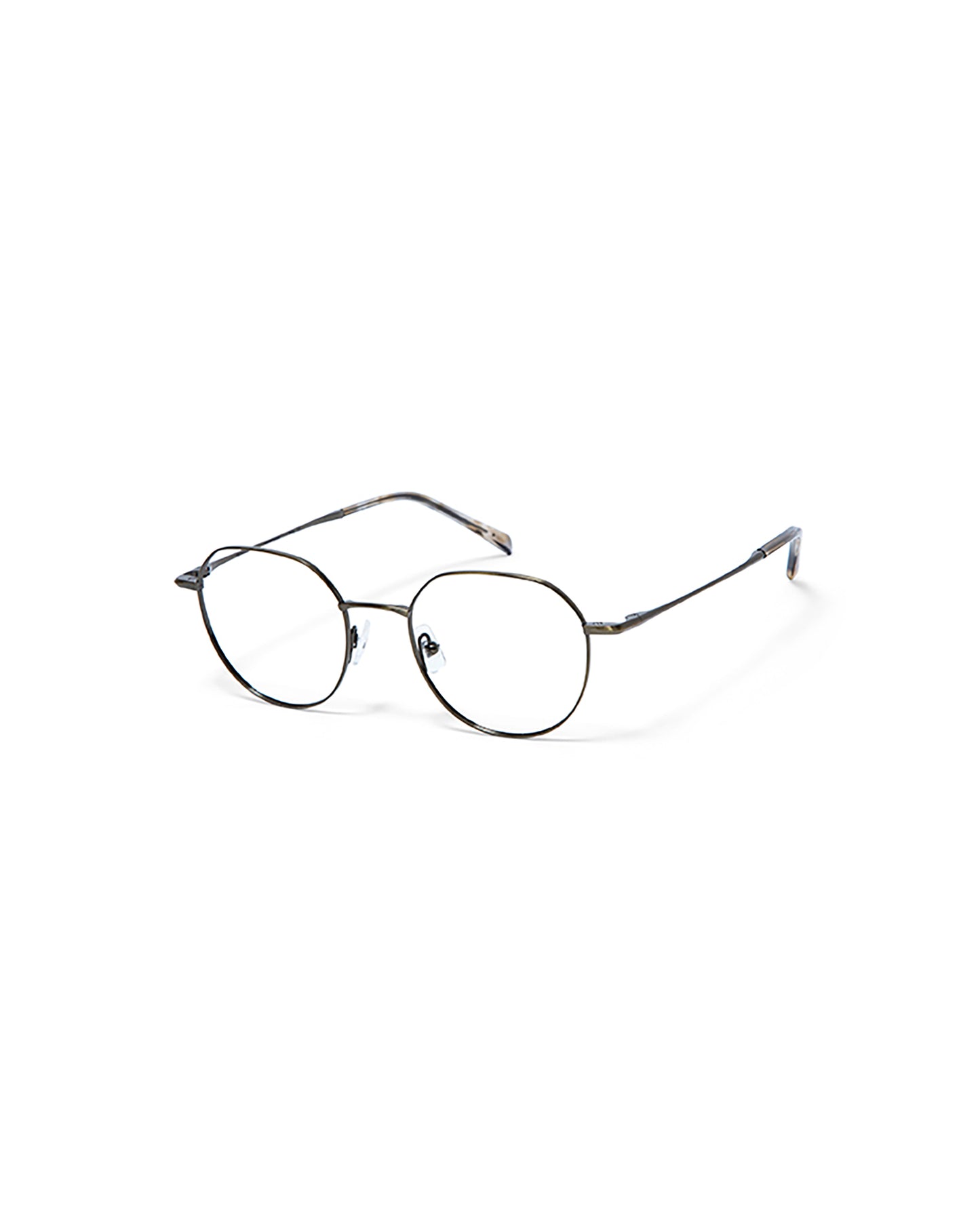 MAY: Redondas Titanio Marrón optical glasses by GIGI STUDIOS 3617
