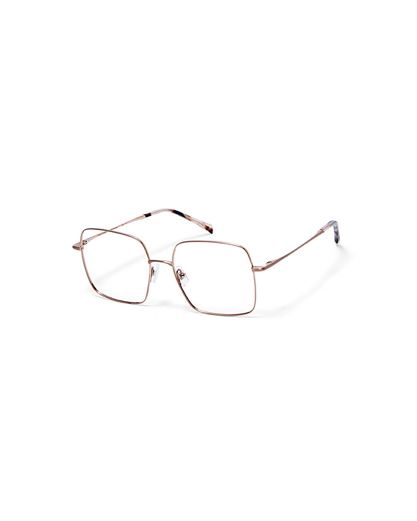 LIZZIE: Cuadrada Titanio Rosa optical glasses by GIGI STUDIOS 3623