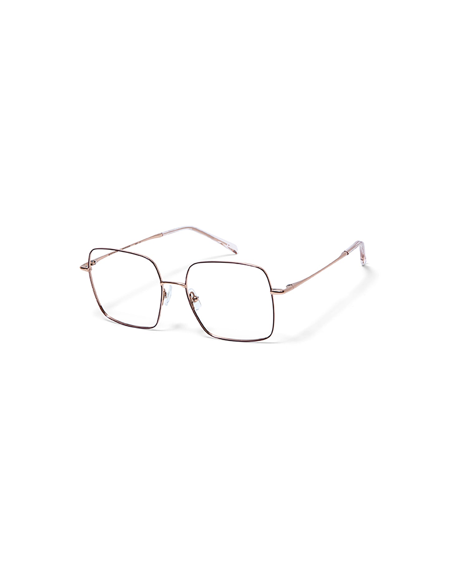 LIZZIE: Cuadrada Titanio Rojo optical glasses by GIGI STUDIOS 3627