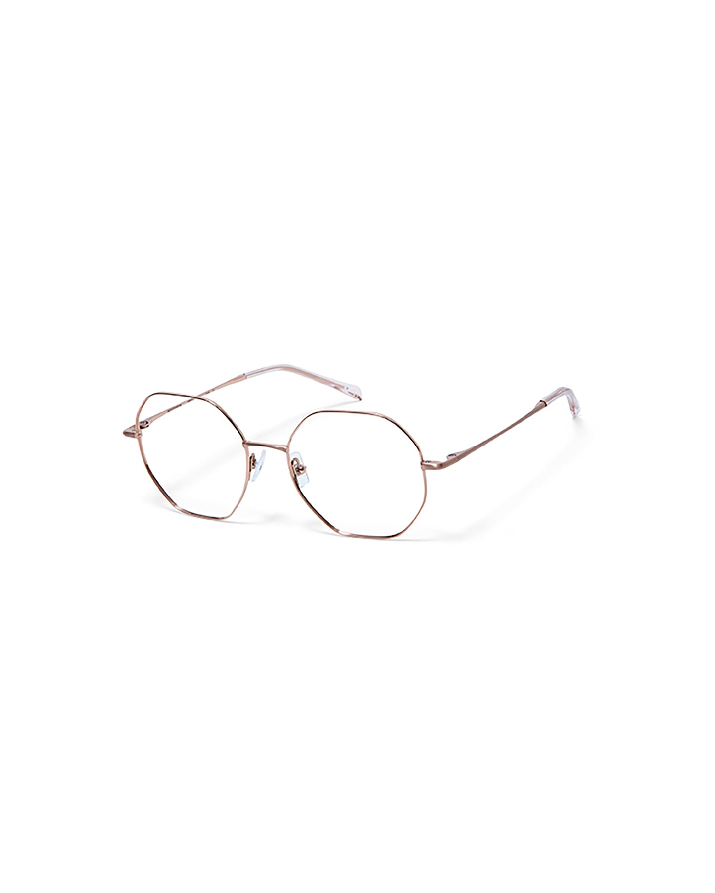 ALEGRIA: Geométricas Titanio Rosa optical glasses by GIGI STUDIOS 3633